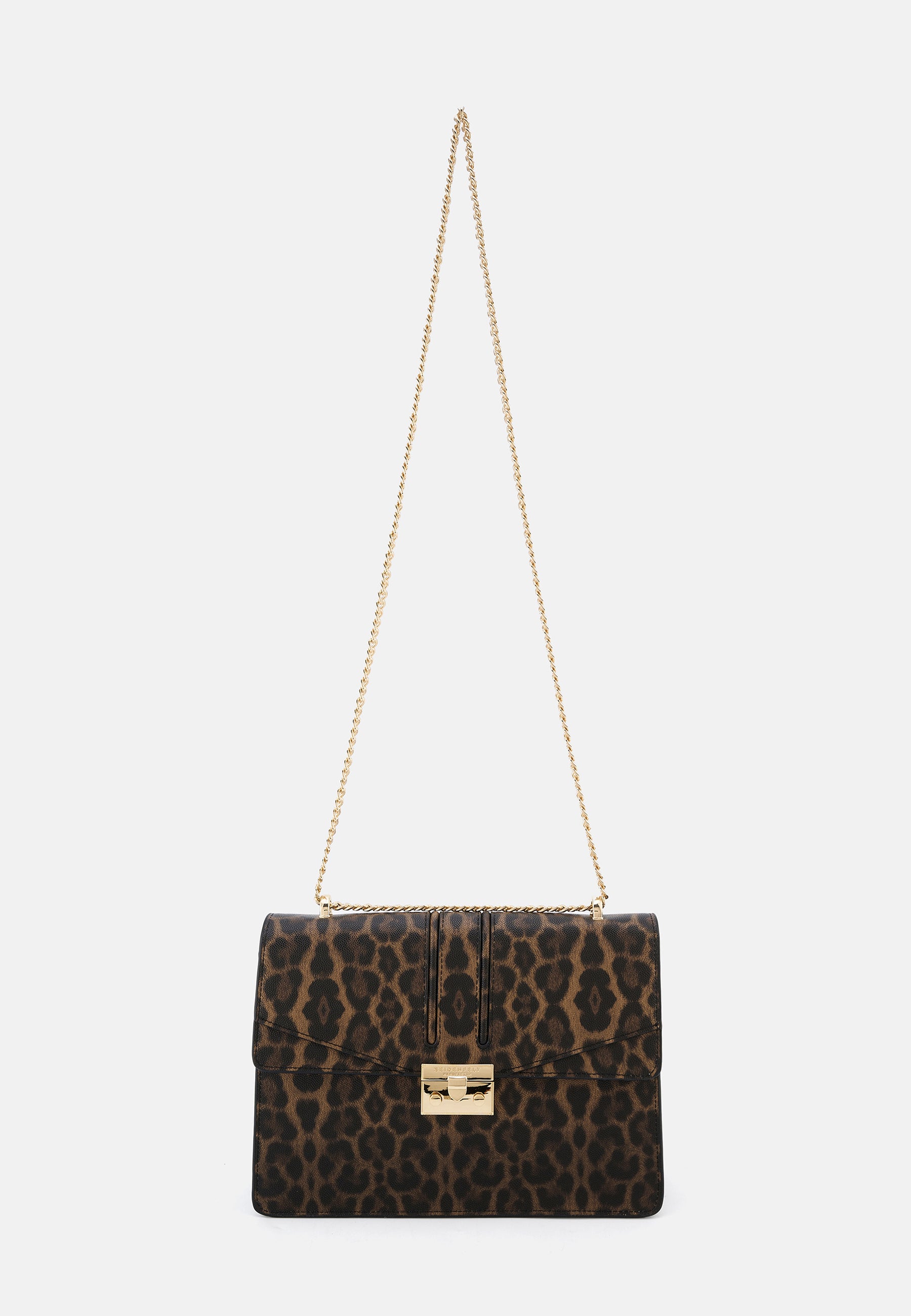 Seidenfelt - Handtaschen>Damen>Kunstledertaschen>Crossbody Taschen - Roros Big - black / black / OS-dark brown / OS-leo brown / OS
