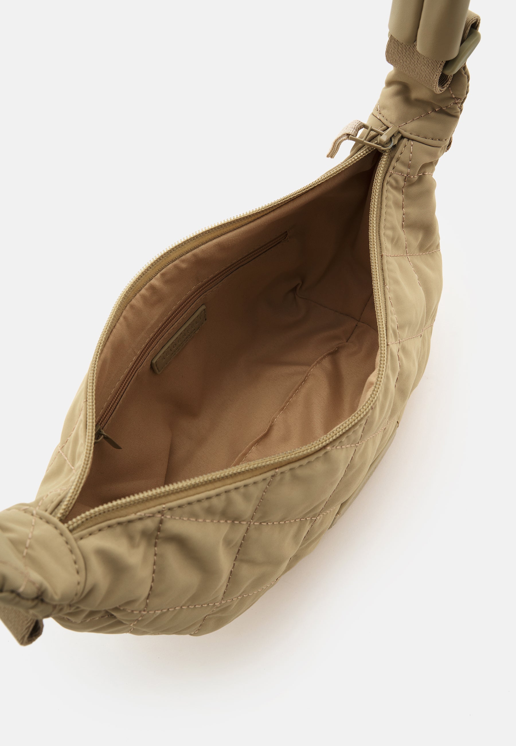 Seidenfelt - Bags - Hetta Halfmoon Bag - black / OS-soft toffee / OS-Greige Khaki / OS-cool grey / OS