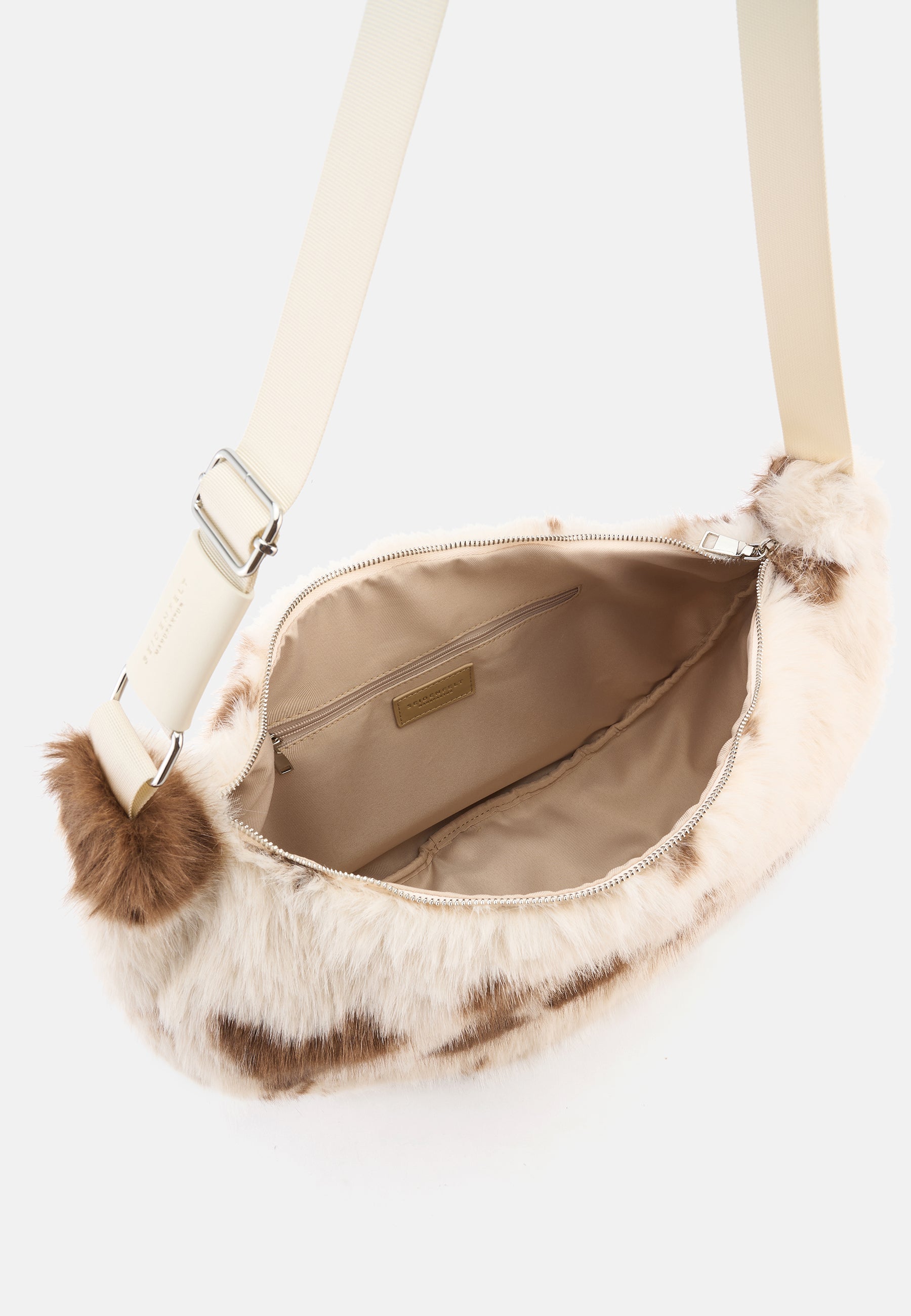 Cow White & Brown Norrlida Halfmoon