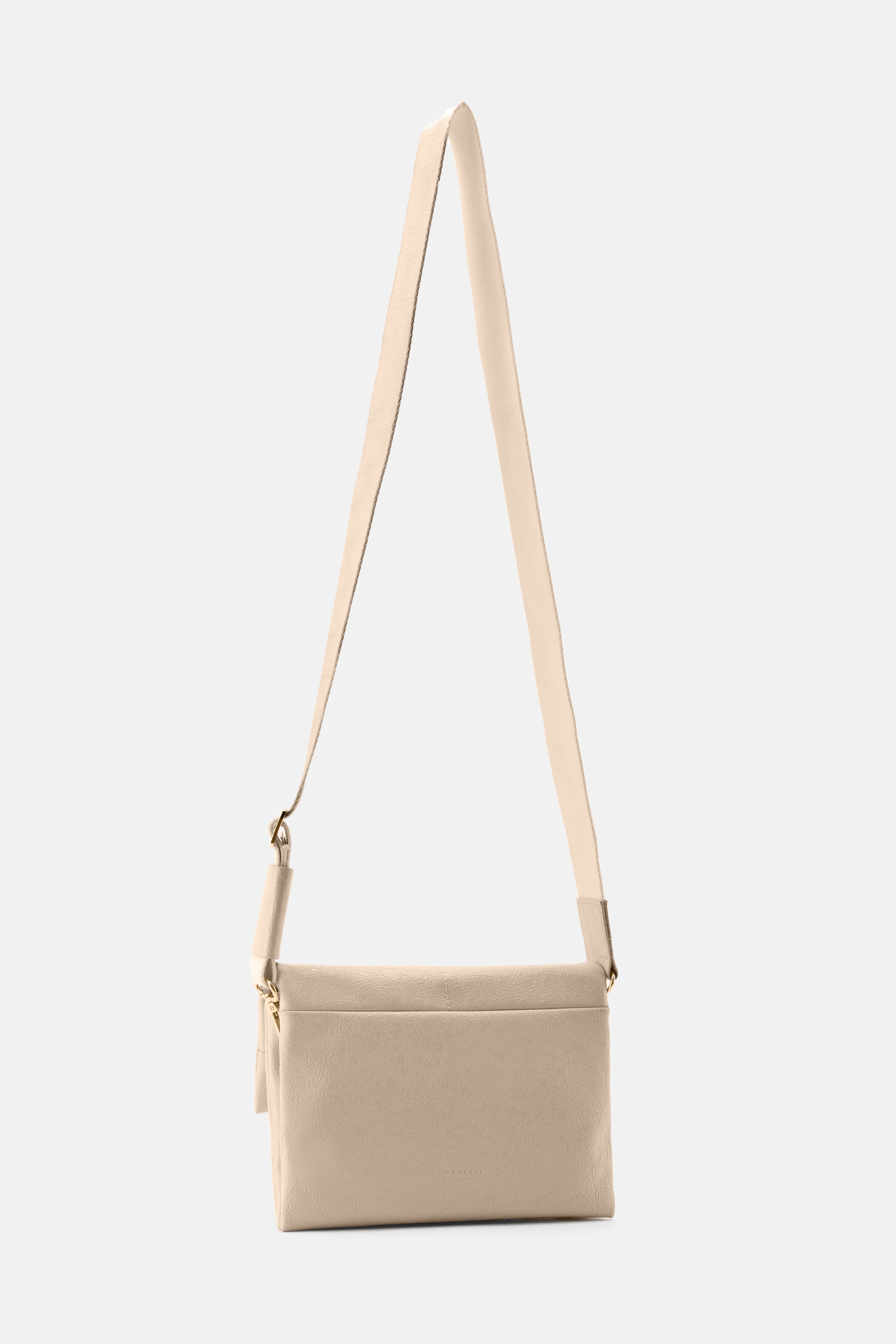 Seidenfelt - Handtaschen>Damen>Kunstledertaschen>Crossbody Taschen - Vejen Crossbag - glossy black / OS-glossy white / OS-glossy sand / OS