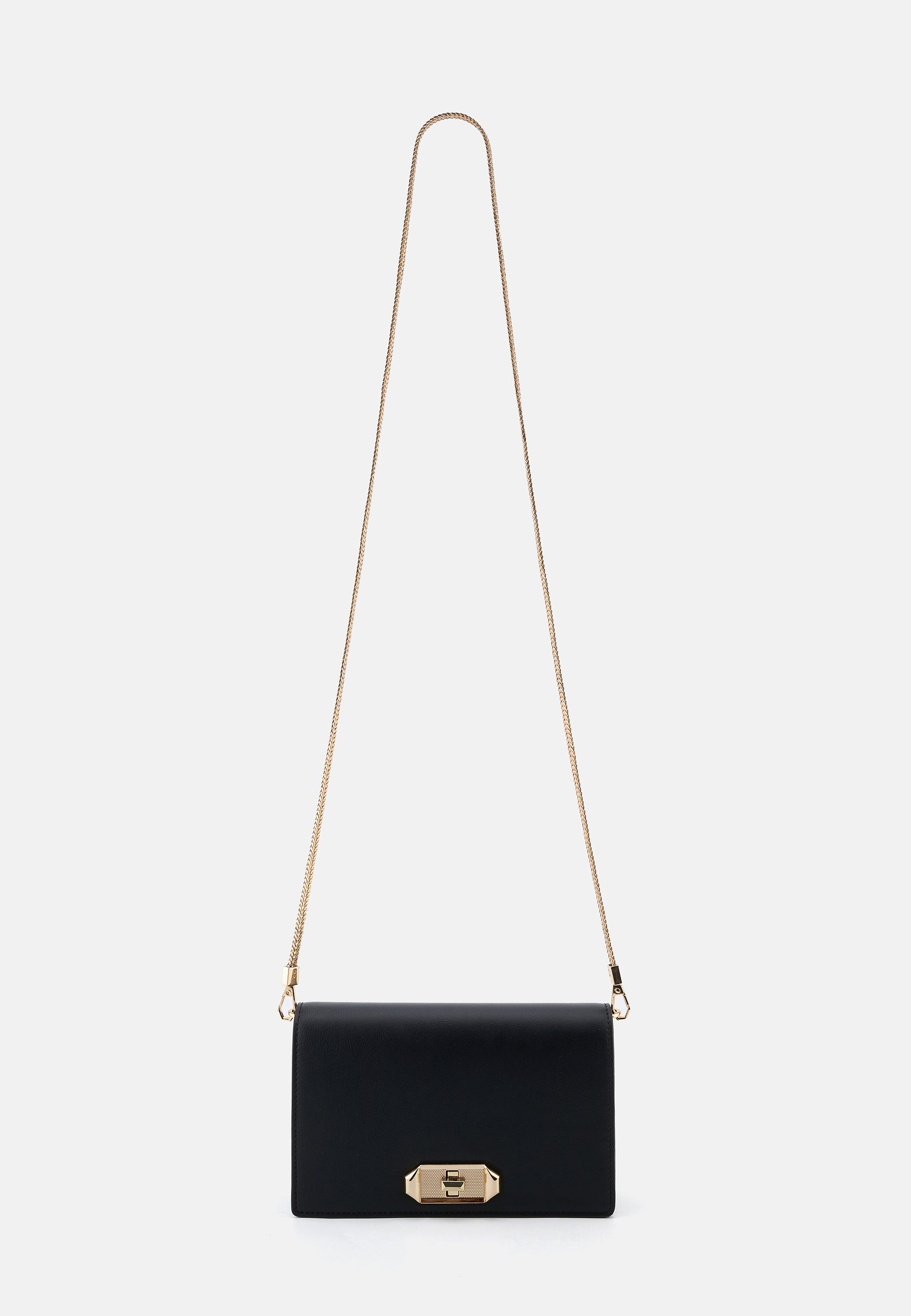 Seidenfelt - Bags - Eiby Clutch - black / OS-stone grey / OS-dark chocolate / OS
