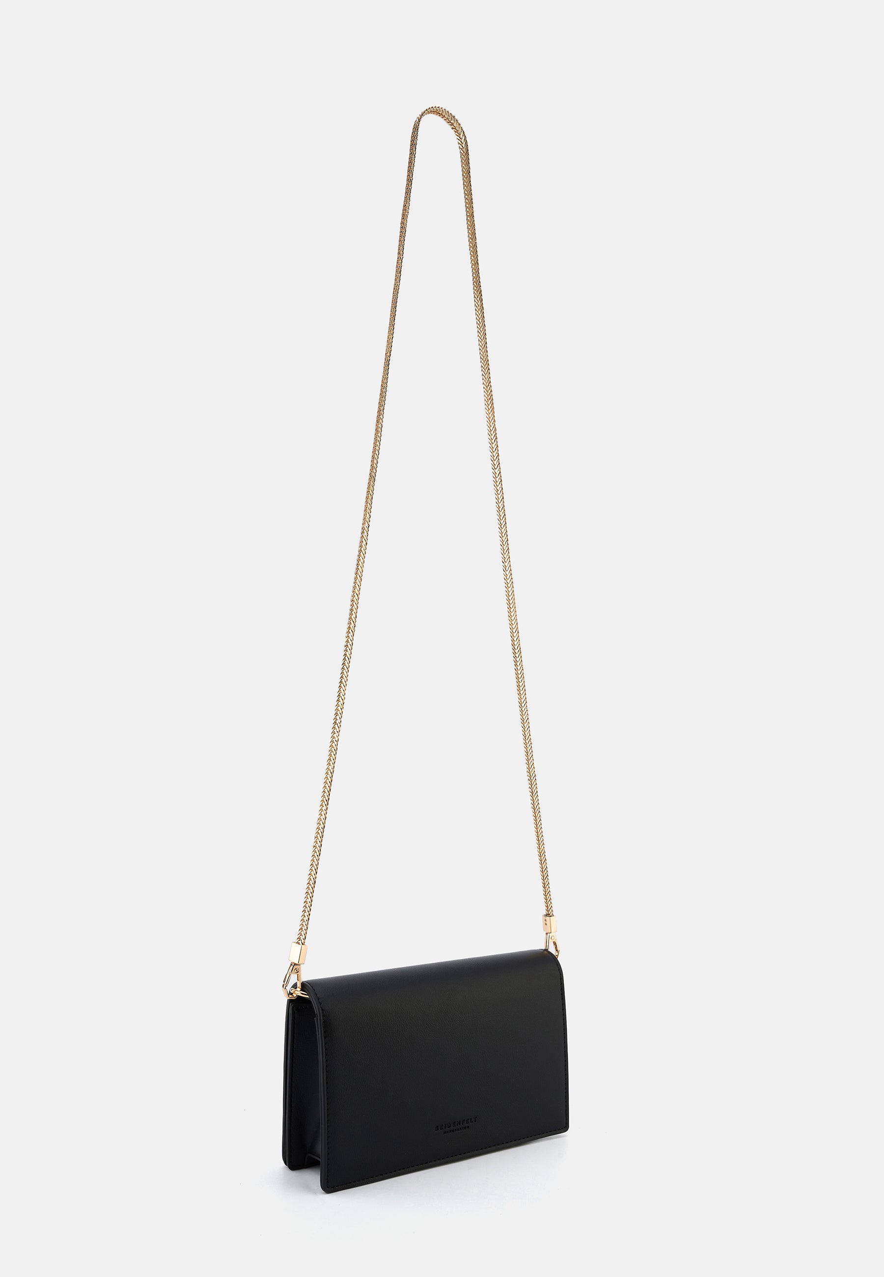 Seidenfelt - Bags - Eiby Clutch - black / OS-stone grey / OS-dark chocolate / OS