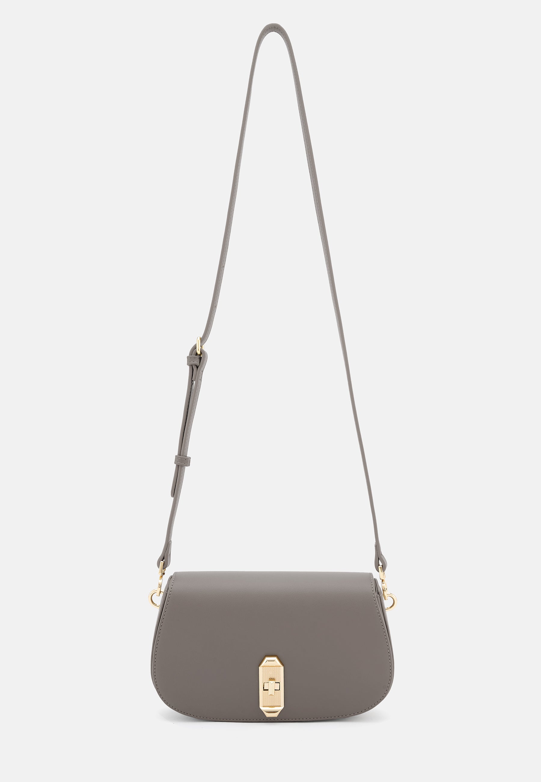 Seidenfelt - Bags - Eiby Crossbag - black / OS-dark chocolate / OS-stone grey / OS-khaki green / OS