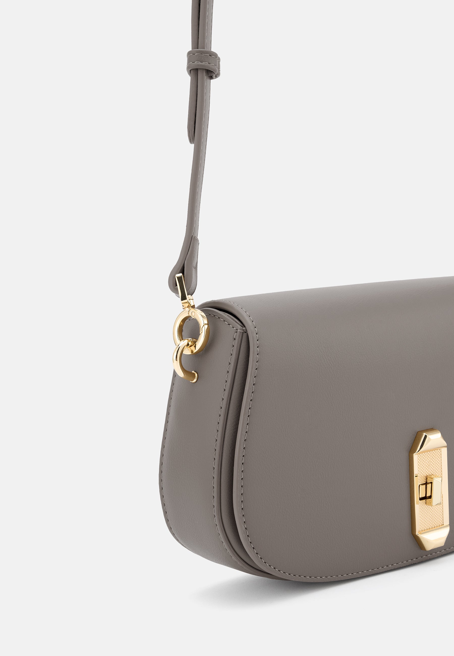 Seidenfelt - Bags - Eiby Crossbag - black / OS-dark chocolate / OS-stone grey / OS-khaki green / OS