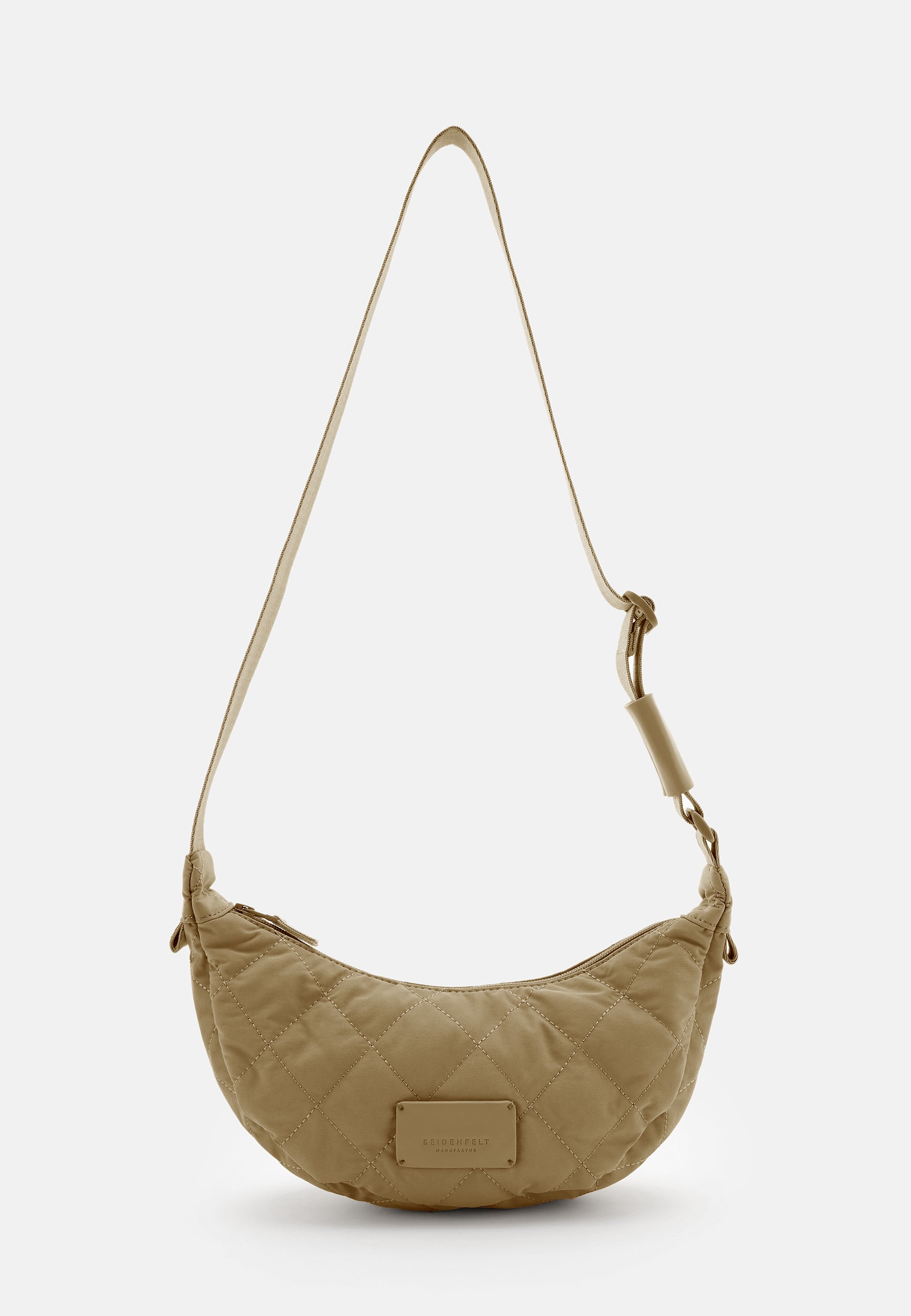 Seidenfelt - Bags - Hetta Halfmoon Bag - black / OS-Greige Khaki / OS-cool grey / OS-soft toffee / OS