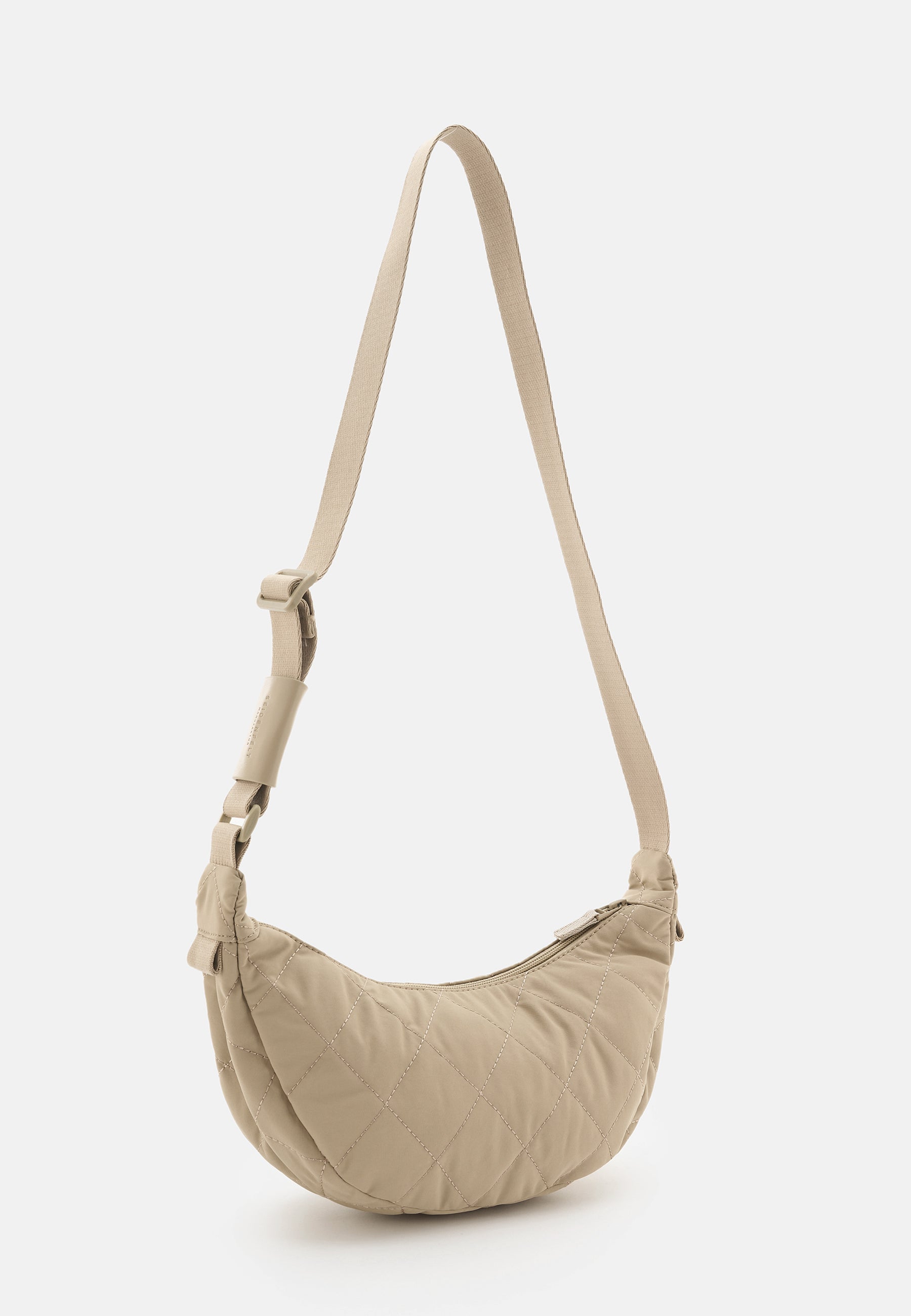 Seidenfelt - Bags - Hetta Halfmoon Bag - black / OS-Greige Khaki / OS-cool grey / OS-soft toffee / OS