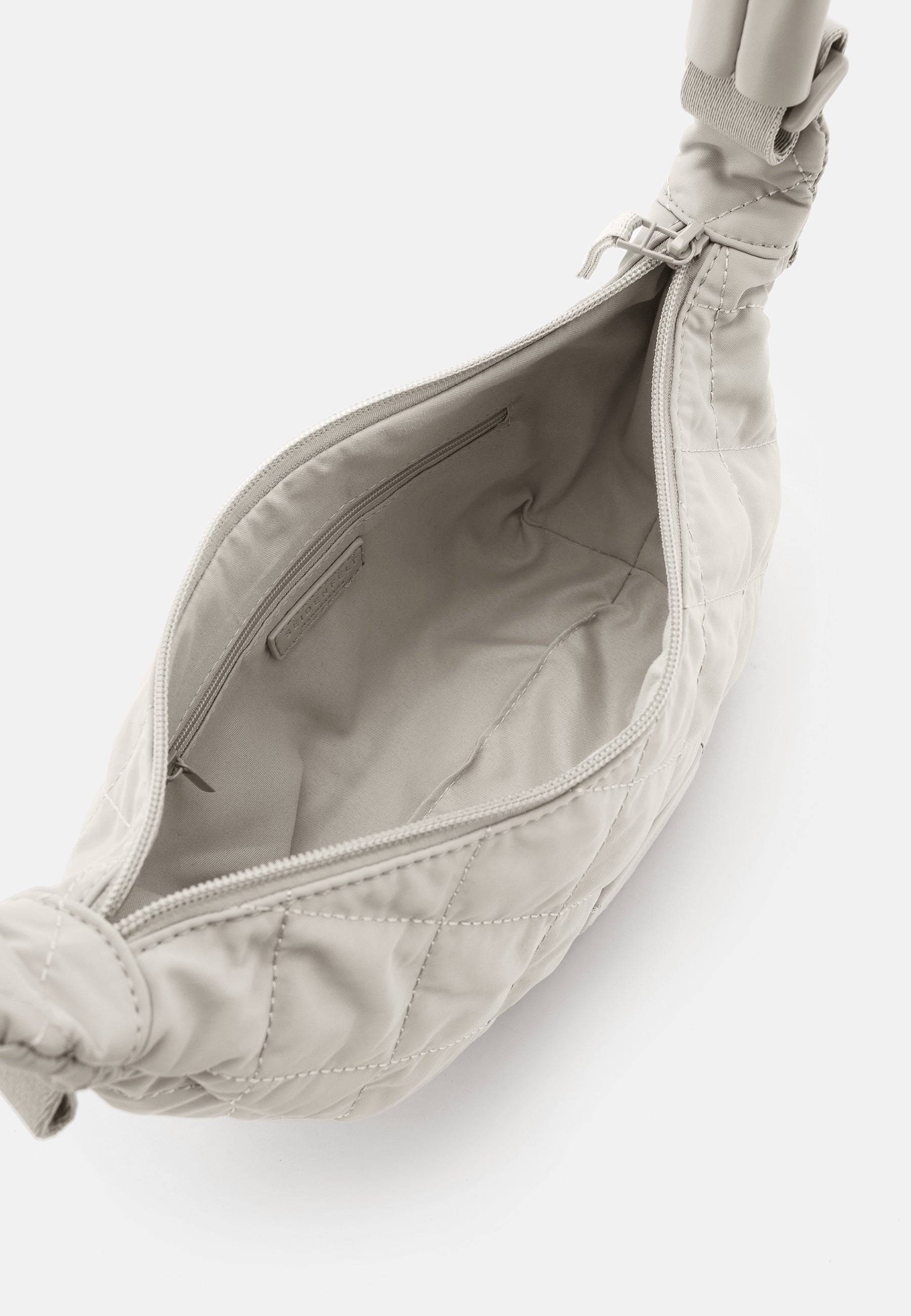 Seidenfelt - Bags - Hetta Halfmoon Bag - black / OS-Greige Khaki / OS-cool grey / OS-soft toffee / OS