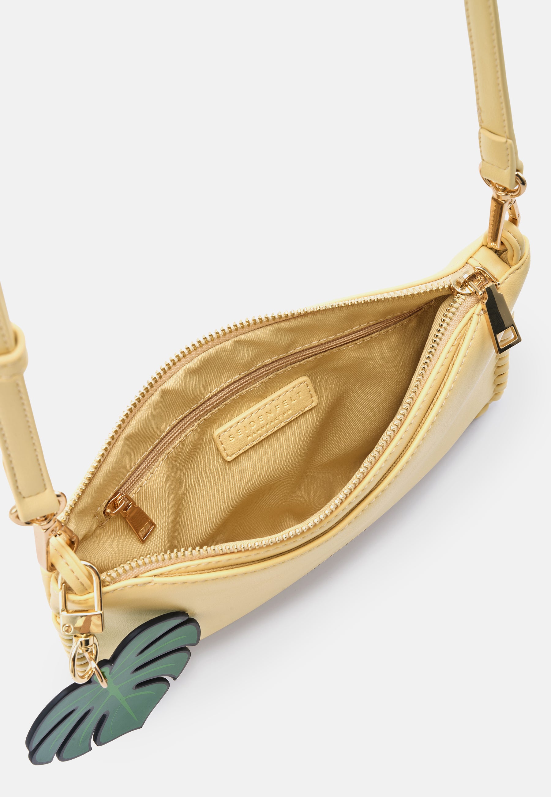 Seidenfelt - Bags - Liljendal Crossbag - butter yellow / OS-black / OS-beige / OS-matcha green / OS