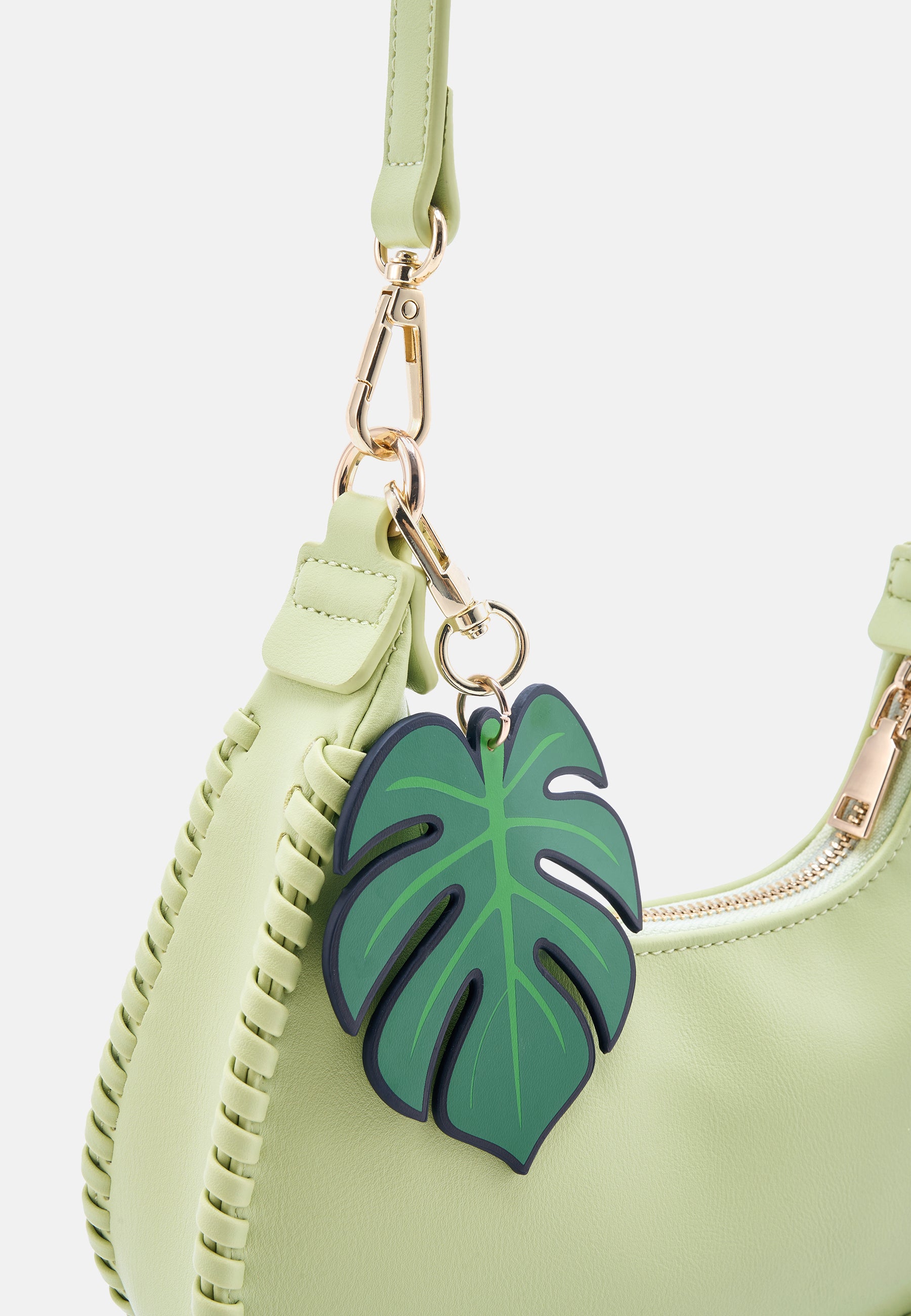Seidenfelt - Bags - Liljendal Shoulderbag - matcha green / OS-black / OS-beige / OS
