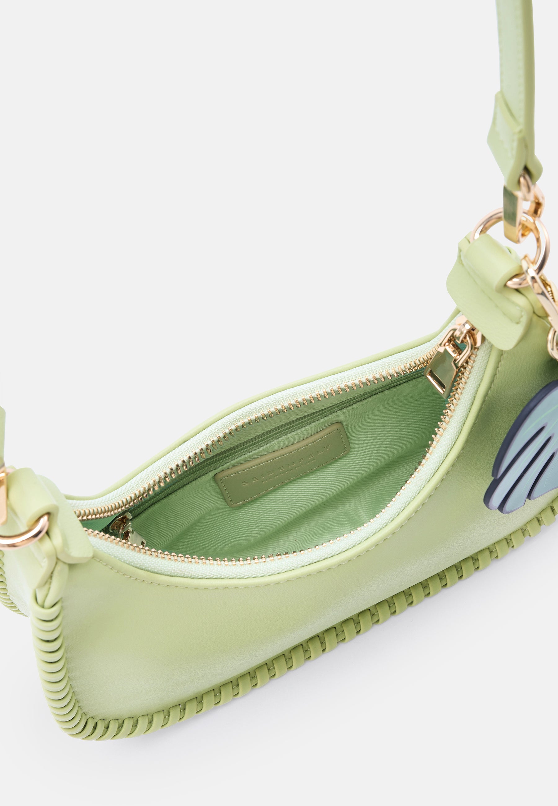 Seidenfelt - Bags - Liljendal Shoulderbag - matcha green / OS-black / OS-beige / OS