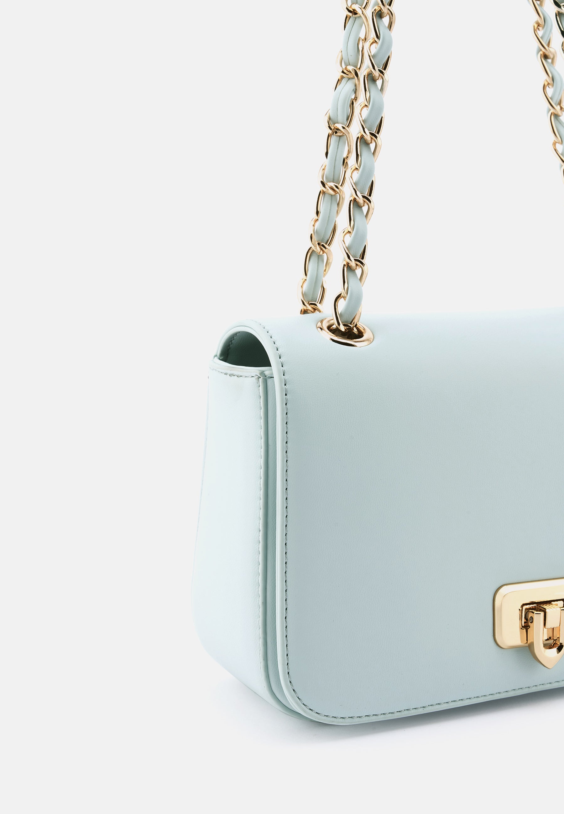 Seidenfelt - Bags - Lilla Edet Crossbag - black / OS-sea salt blue / OS-milky white / OS