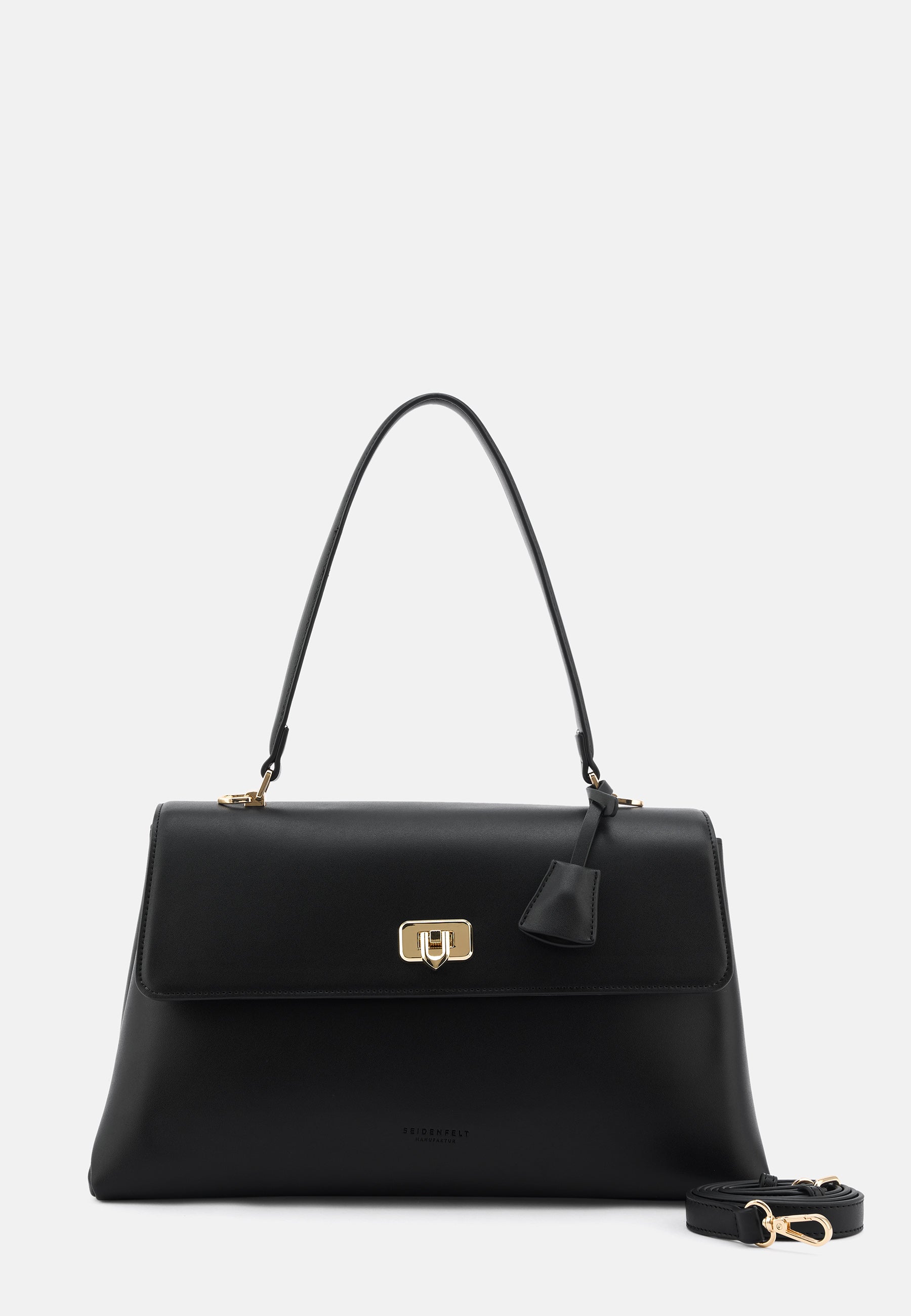 Seidenfelt - Bags - Lilla Edet Office Bag - black / OS-milky white / OS-sea salt blue / OS