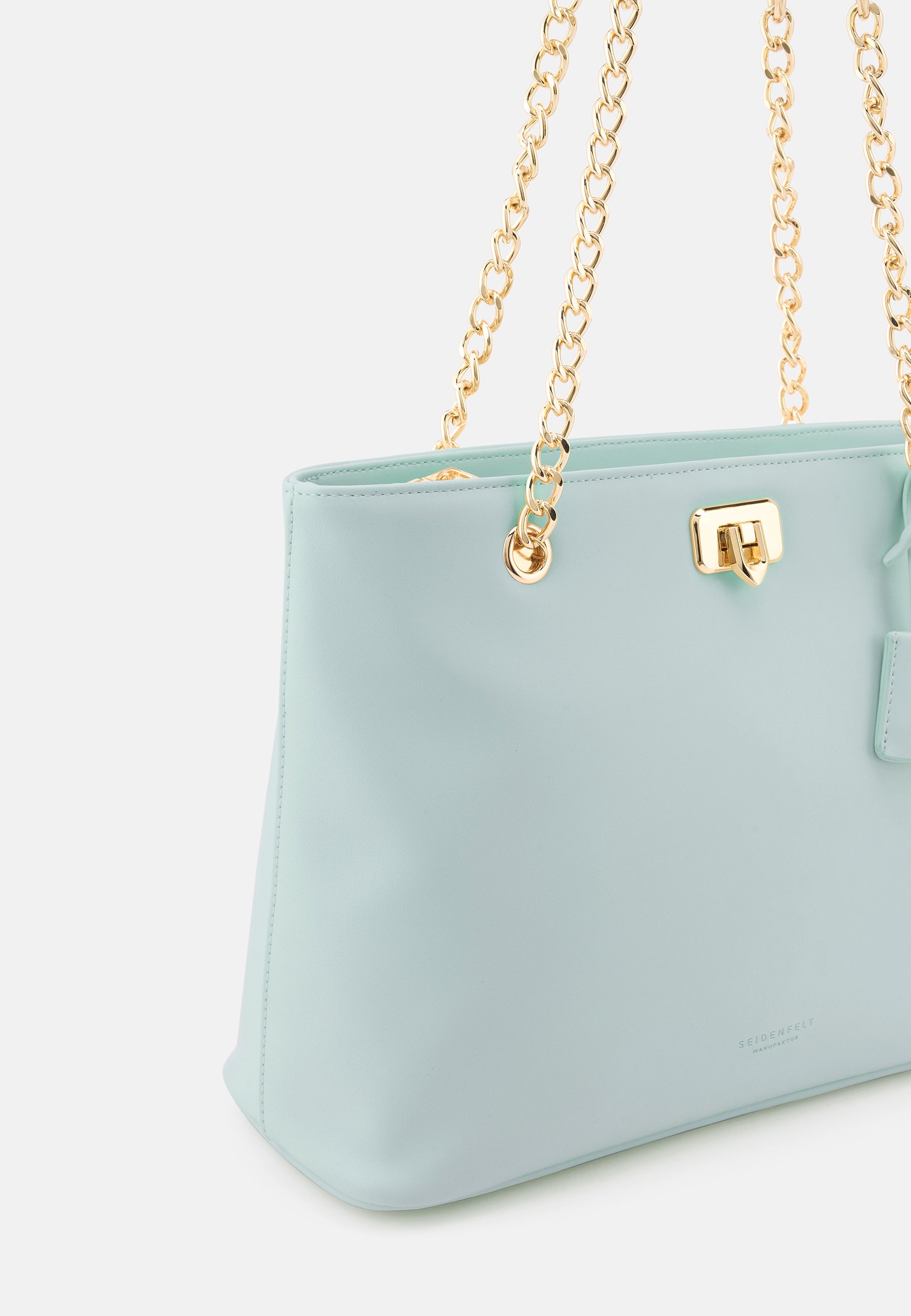 Seidenfelt - Bags - Lilla Edet Shoulderbag - milky white / OS-sea salt blue / OS-black / OS