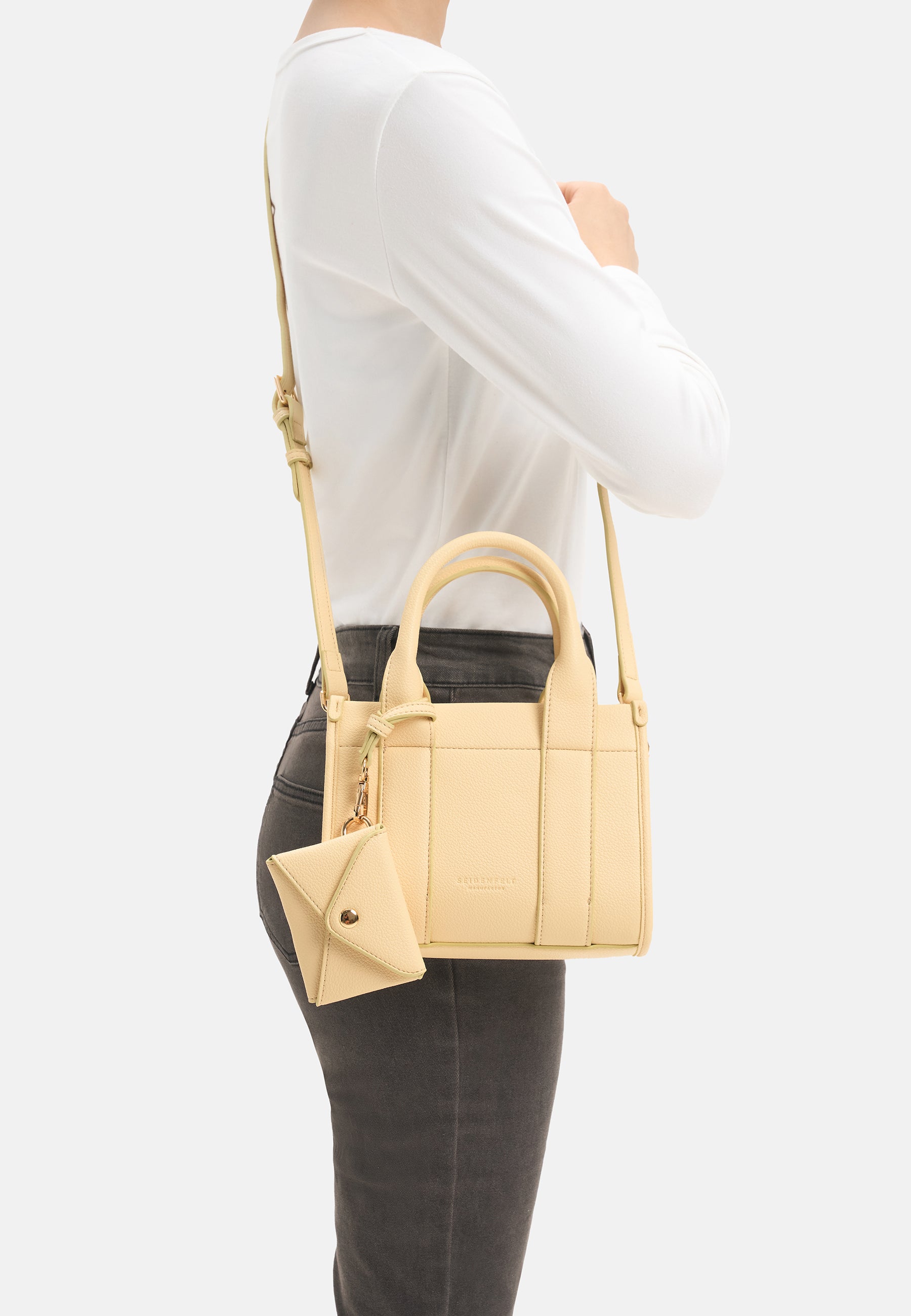 Seidenfelt - Bags - Meloy Mini Tote - black / OS-soft cream / OS-olive / OS-butter-yellow / OS