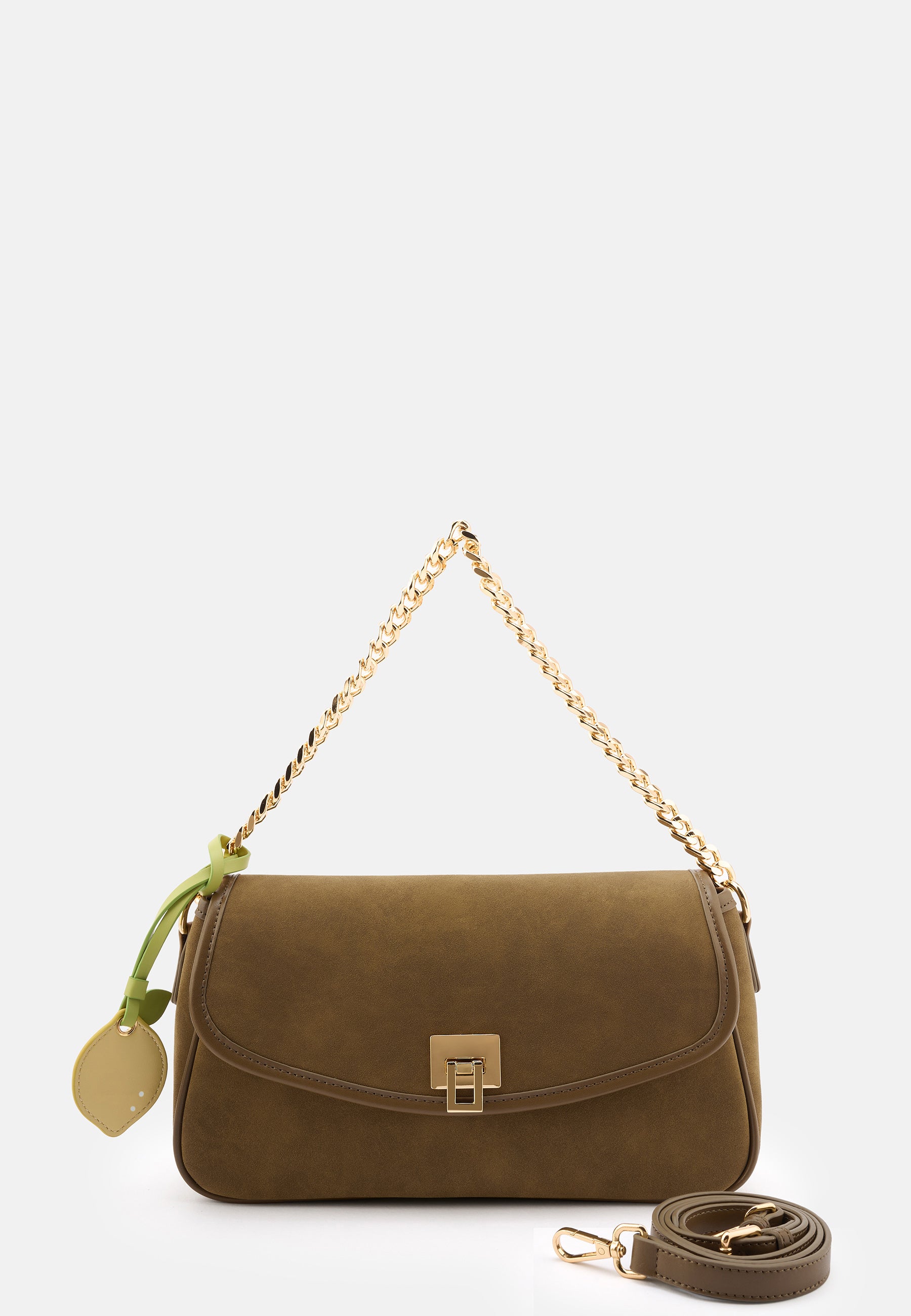 Seidenfelt - Bags - Nibe Crossbag - black / OS-sweet caramel / OS-olive / OS