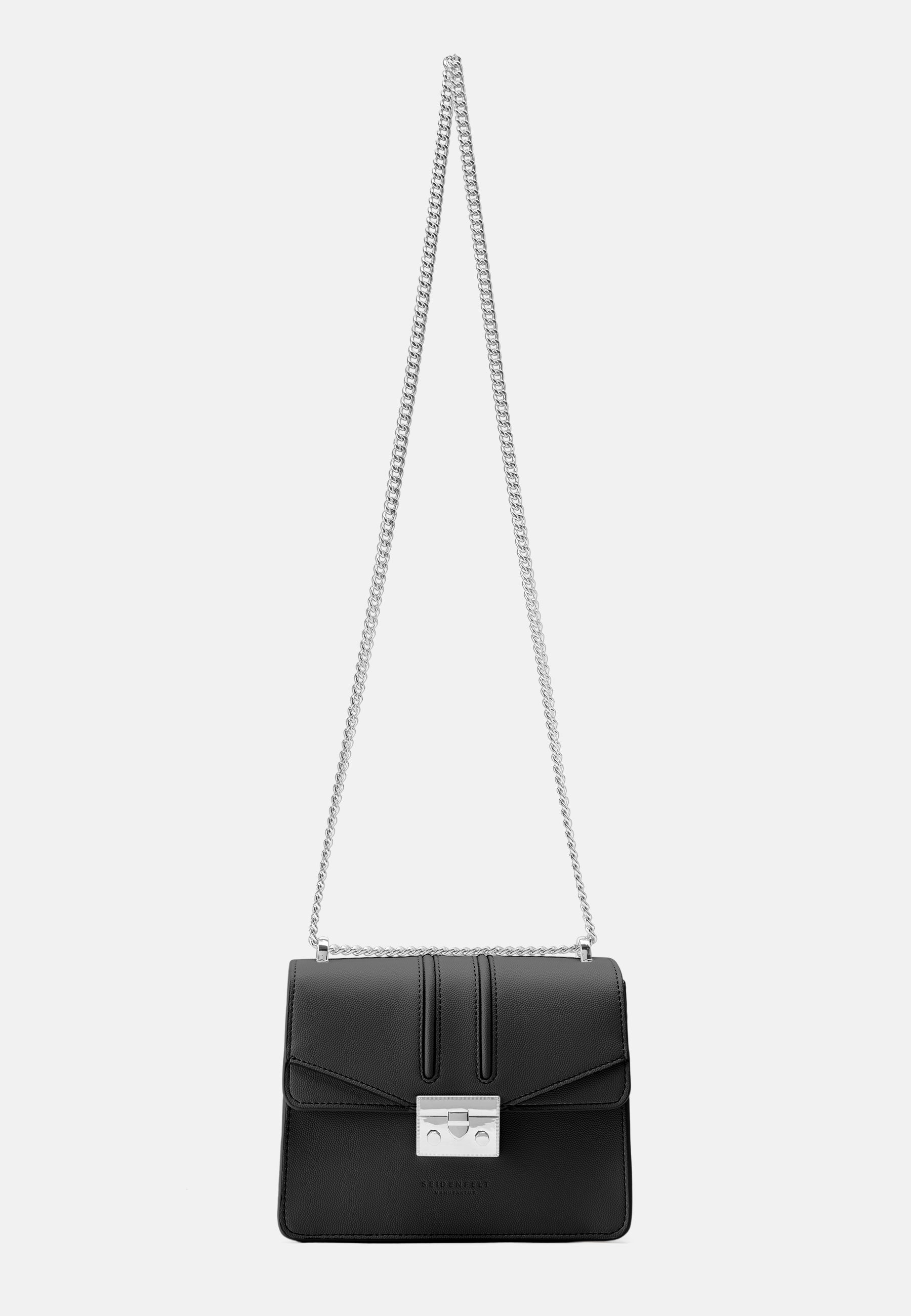 Seidenfelt - Bags - Roros - black / silver / OS-croco print black / OS-black / black / OS-black / gold / OS-cream / OS-buttermilk / OS-glossy sand / OS-warm stone / OS-pistachio / OS-croco print ice blue / OS