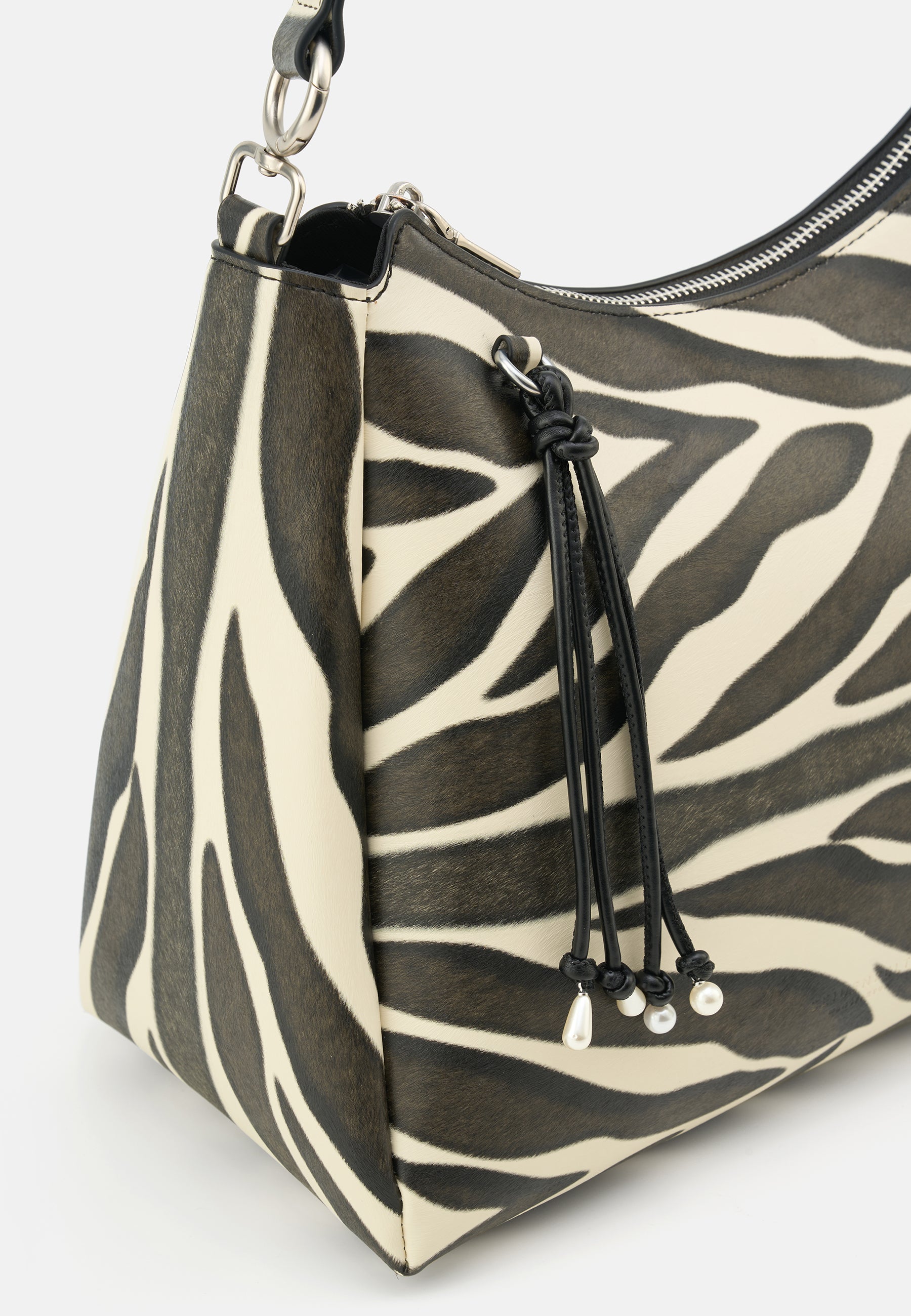 Sandve Midi Hobo zebra pattern OS