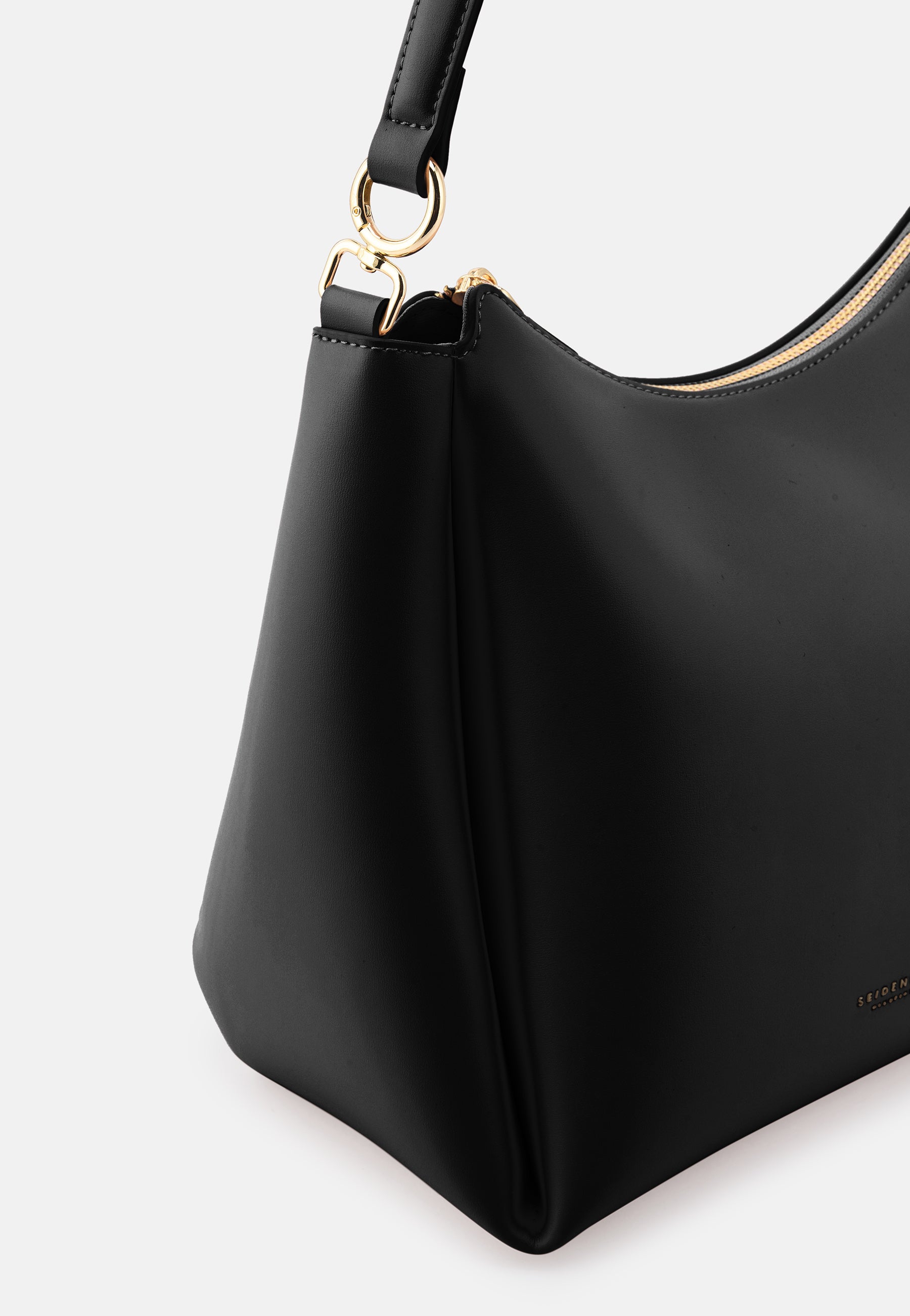Seidenfelt - Bags - Sundby Hobo - black / OS-cloud / OS-tulle pink / OS