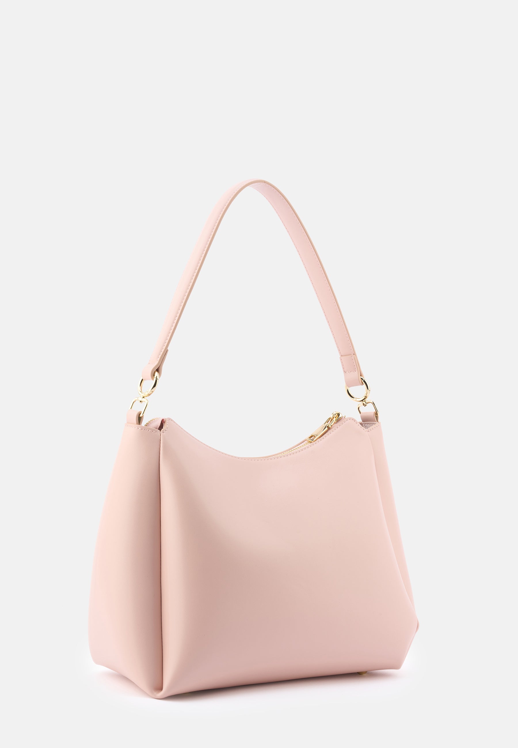 Seidenfelt - Bags - Sundby Hobo - black / OS-cloud / OS-tulle pink / OS