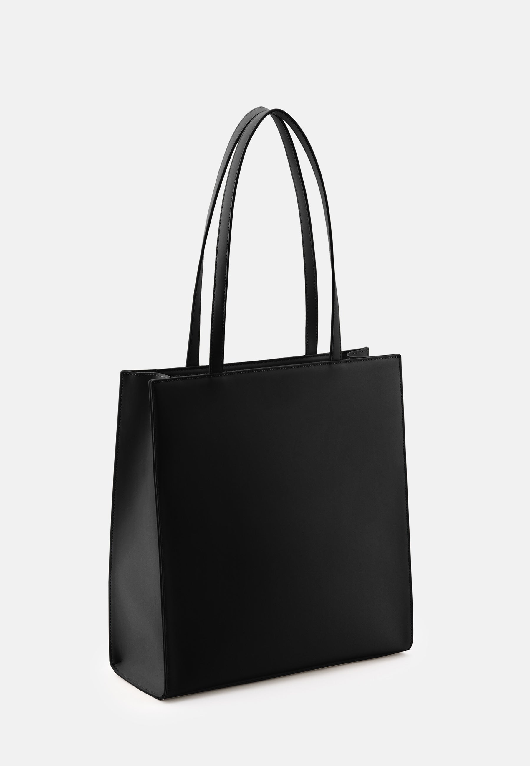 Seidenfelt - Bags - Sundby Shopper - black / OS-cloud / OS