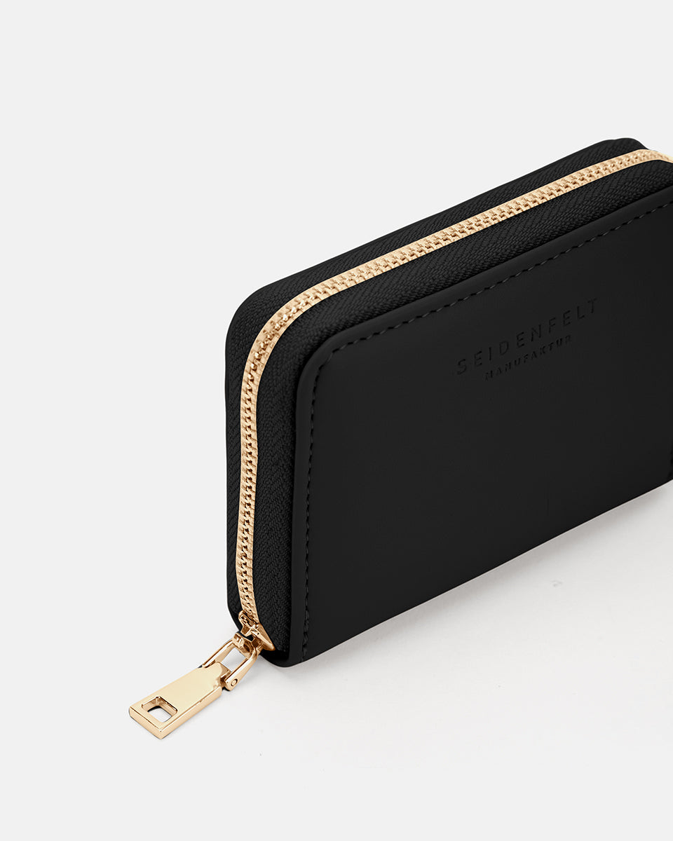 Seidenfelt - Handtaschen>Damen>Kunstlederaccessoires>Portemonnaies - Ylva - black / OS-cream / OS-light sand / OS-shy yellow / OS-aqua green / OS