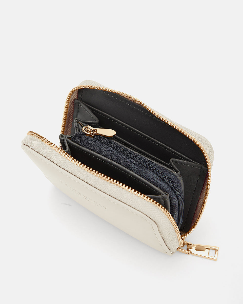 Seidenfelt - Handtaschen>Damen>Kunstlederaccessoires>Portemonnaies - Ylva - black / OS-cream / OS-light sand / OS-shy yellow / OS-aqua green / OS