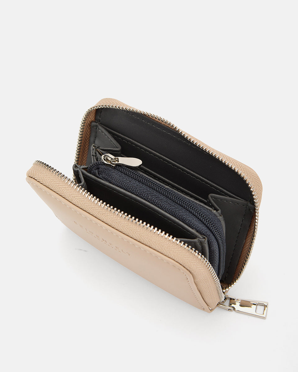 Seidenfelt - Handtaschen>Damen>Kunstlederaccessoires>Portemonnaies - Ylva - black / OS-cream / OS-light sand / OS-shy yellow / OS-aqua green / OS