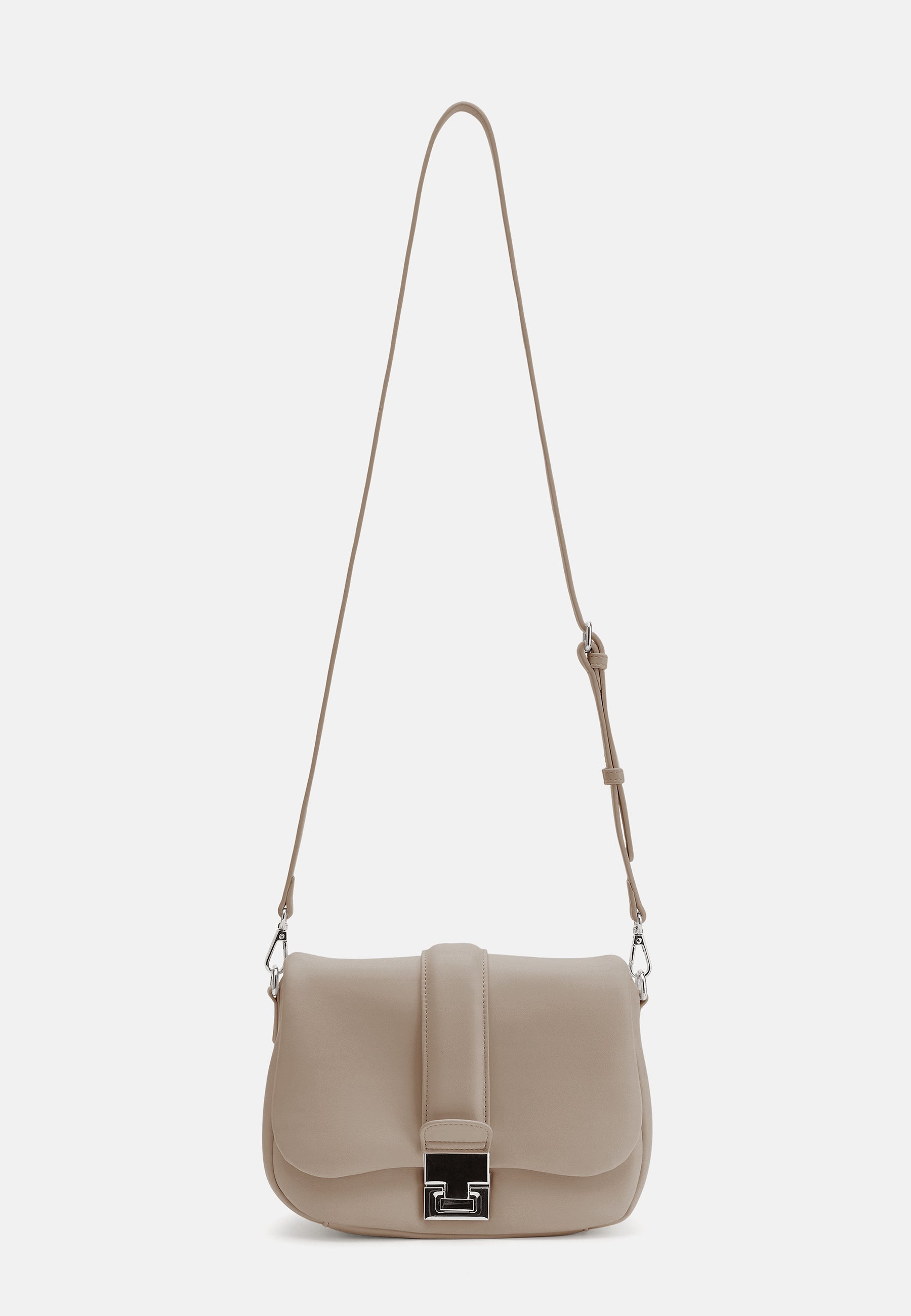 Seidenfelt - Handtaschen>Damen>Kunstledertaschen>Crossbody Taschen - Evje Crossbag - black / OS-cream / OS-light sand / OS