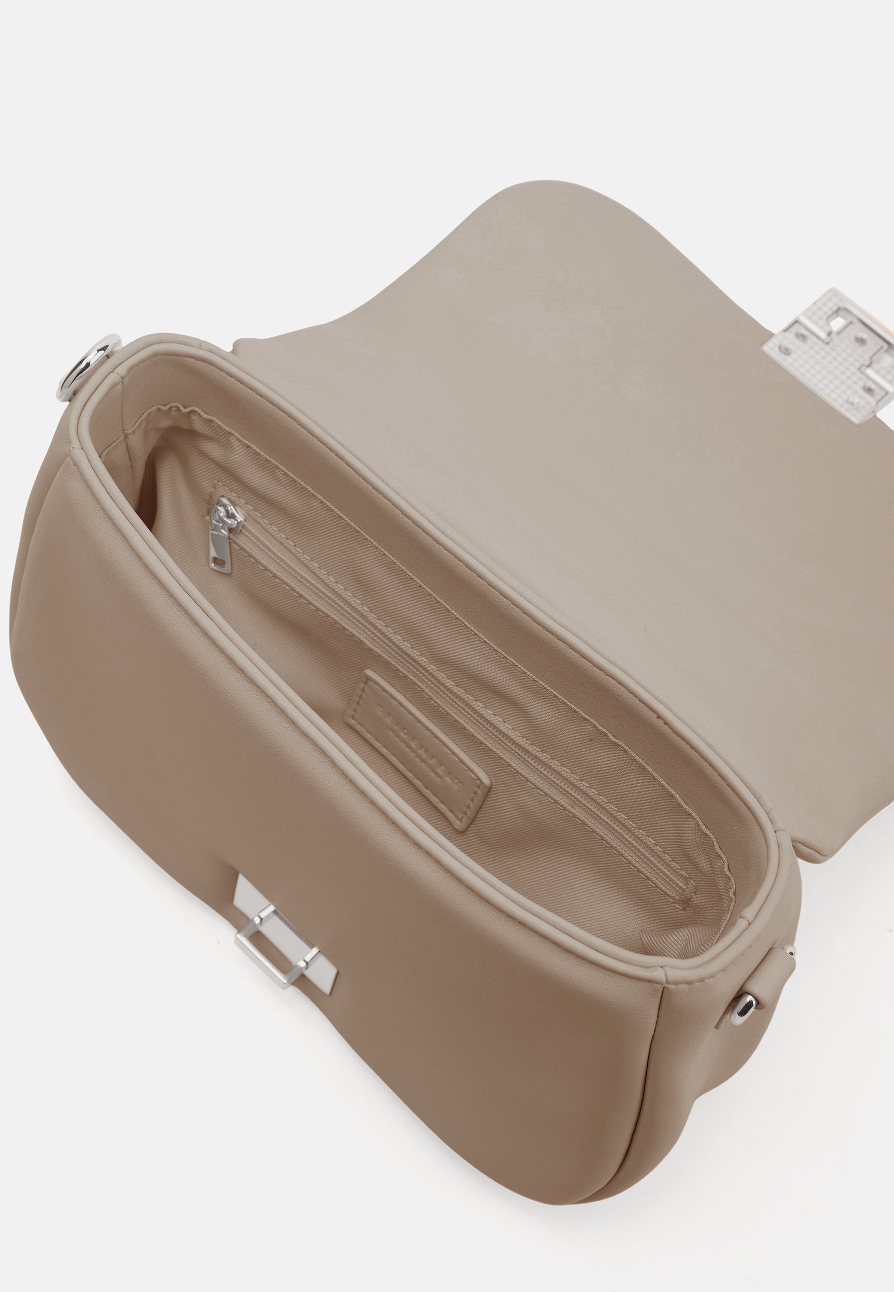 Seidenfelt - Handtaschen>Damen>Kunstledertaschen>Crossbody Taschen - Evje Crossbag - black / OS-cream / OS-light sand / OS