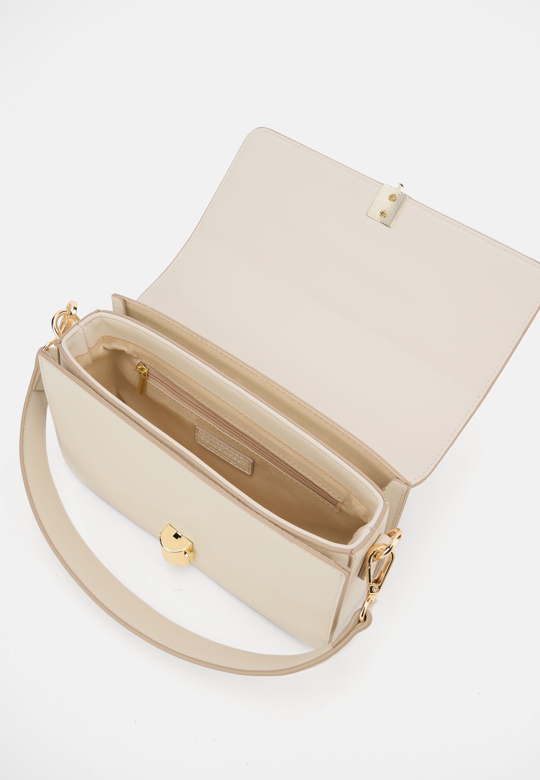 Seidenfelt - Handtaschen>Damen>Kunstledertaschen>Crossbody Taschen - Lilla Ro Big Crossbody - black / OS-cream / OS-light sand / OS