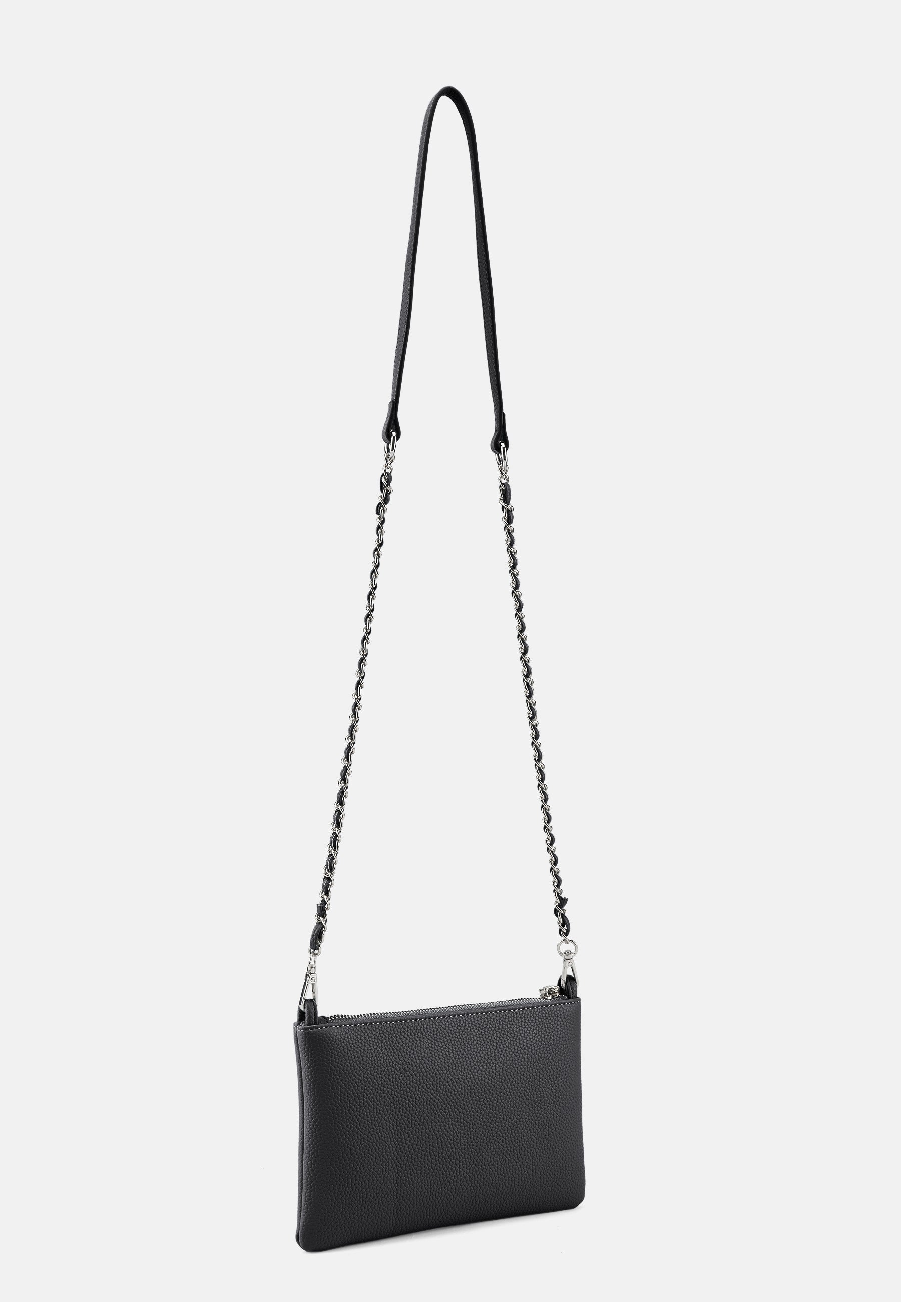 Seidenfelt - Handtaschen>Damen>Kunstledertaschen>Crossbody Taschen - Malvik Small Crossbag With Chain - black / OS-summer stone / OS-sky blue / OS-shy rose / OS