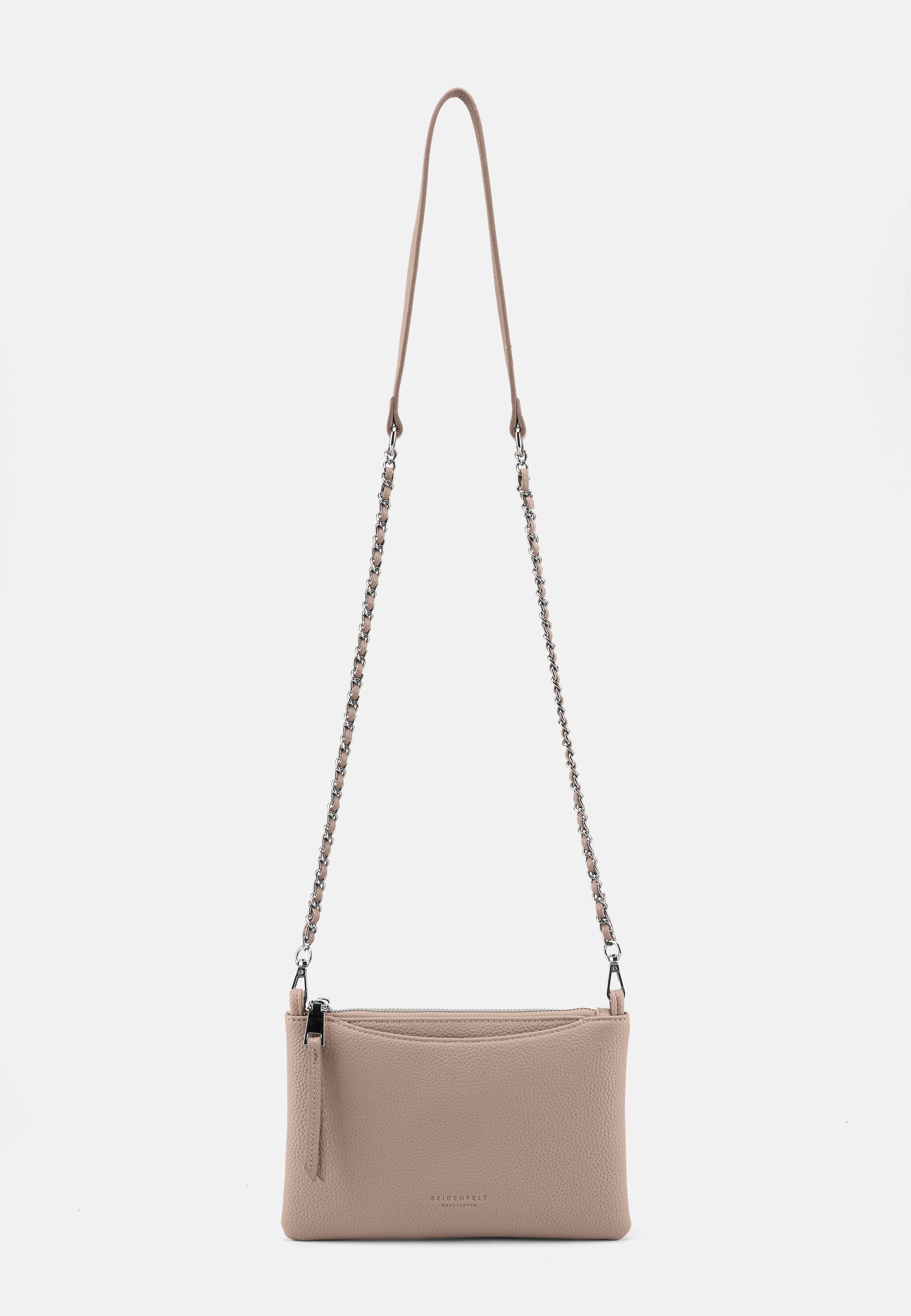Seidenfelt - Handtaschen>Damen>Kunstledertaschen>Crossbody Taschen - Malvik Small Crossbag With Chain - black / OS-summer stone / OS-sky blue / OS-shy rose / OS