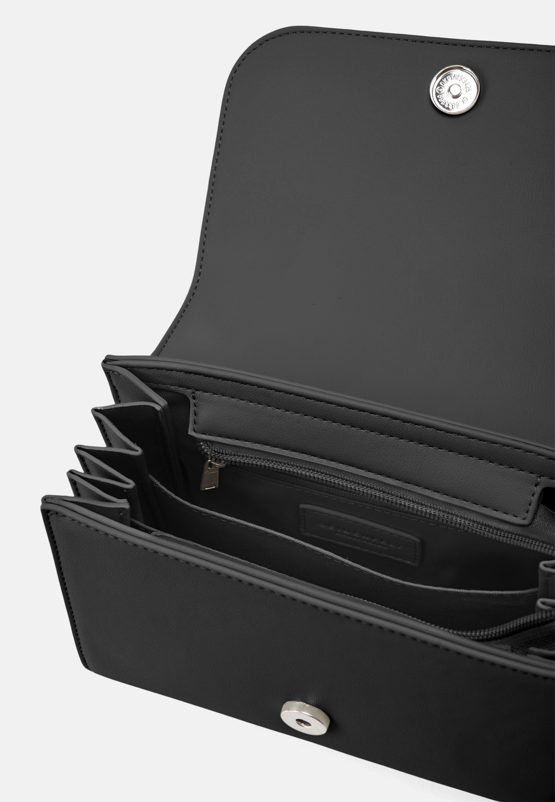 Seidenfelt - Handtaschen>Damen>Kunstledertaschen>Crossbody Taschen - Naantali Crossbag - black / OS-pistachio / OS