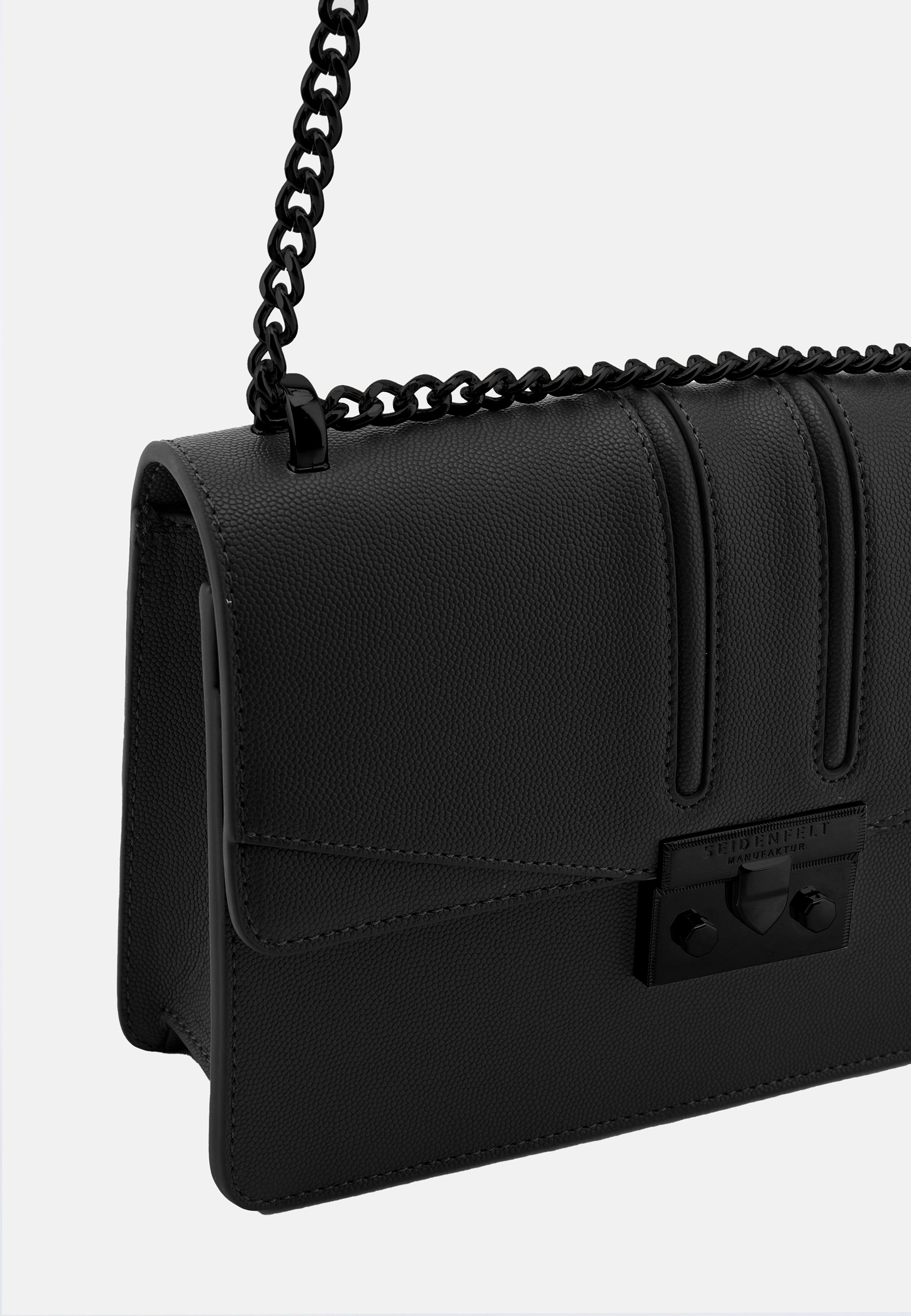 Seidenfelt - Handtaschen>Damen>Kunstledertaschen>Crossbody Taschen - Roros East-West - black / black / OS-dark brown / OS-leo brown / OS