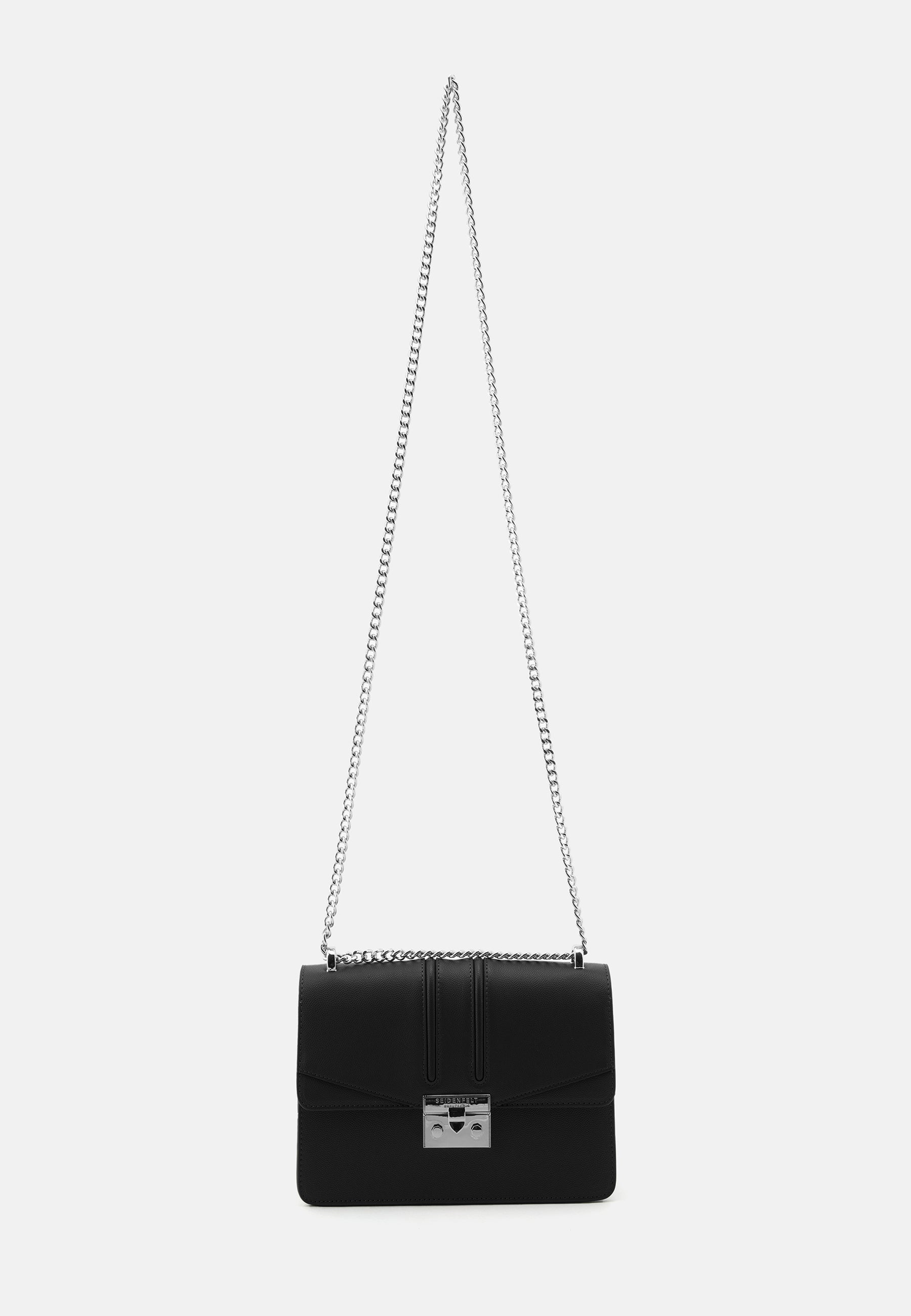 Seidenfelt - Handtaschen>Damen>Kunstledertaschen>Crossbody Taschen - Roros - black / silver / OS-black / black / OS-gold / OS-silver / OS-dark brown / OS-leo brown / OS