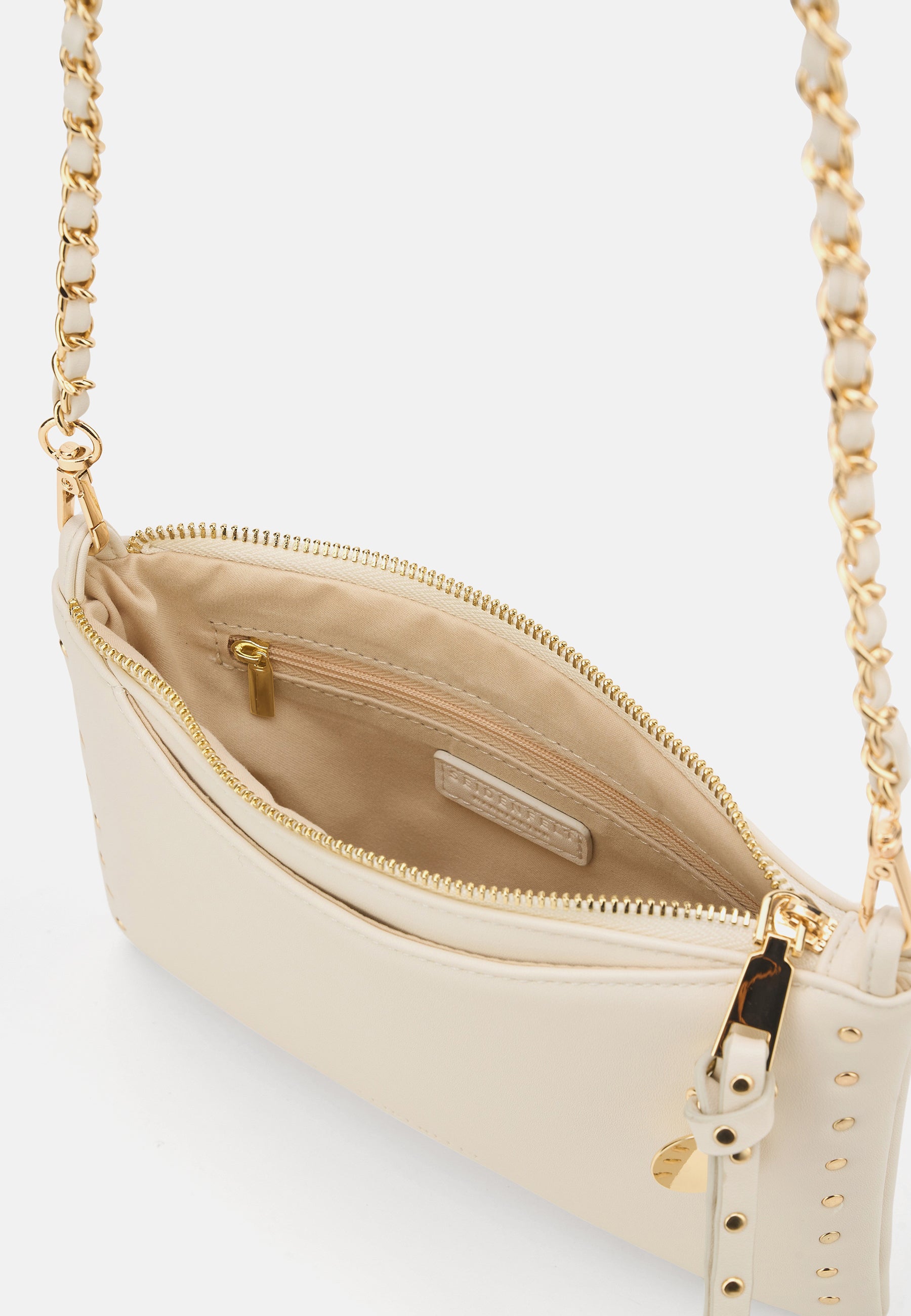 Seidenfelt - Handtaschen>Damen>Kunstledertaschen>Crossbody Taschen - Senja Small Crossbag - black / OS-light sand / OS-silver / OS-beige / OS