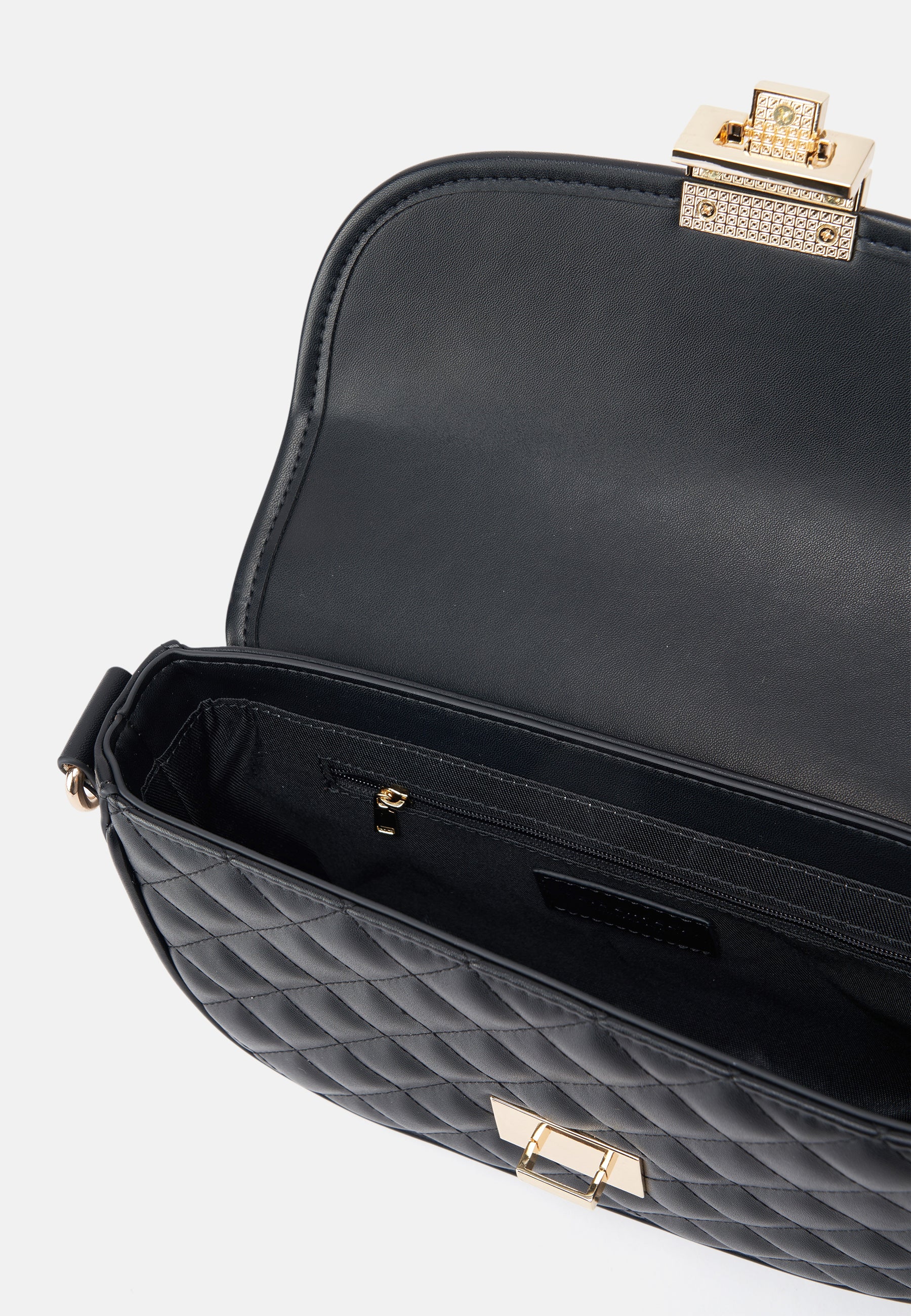 Viiala Crossbody black quilted OS