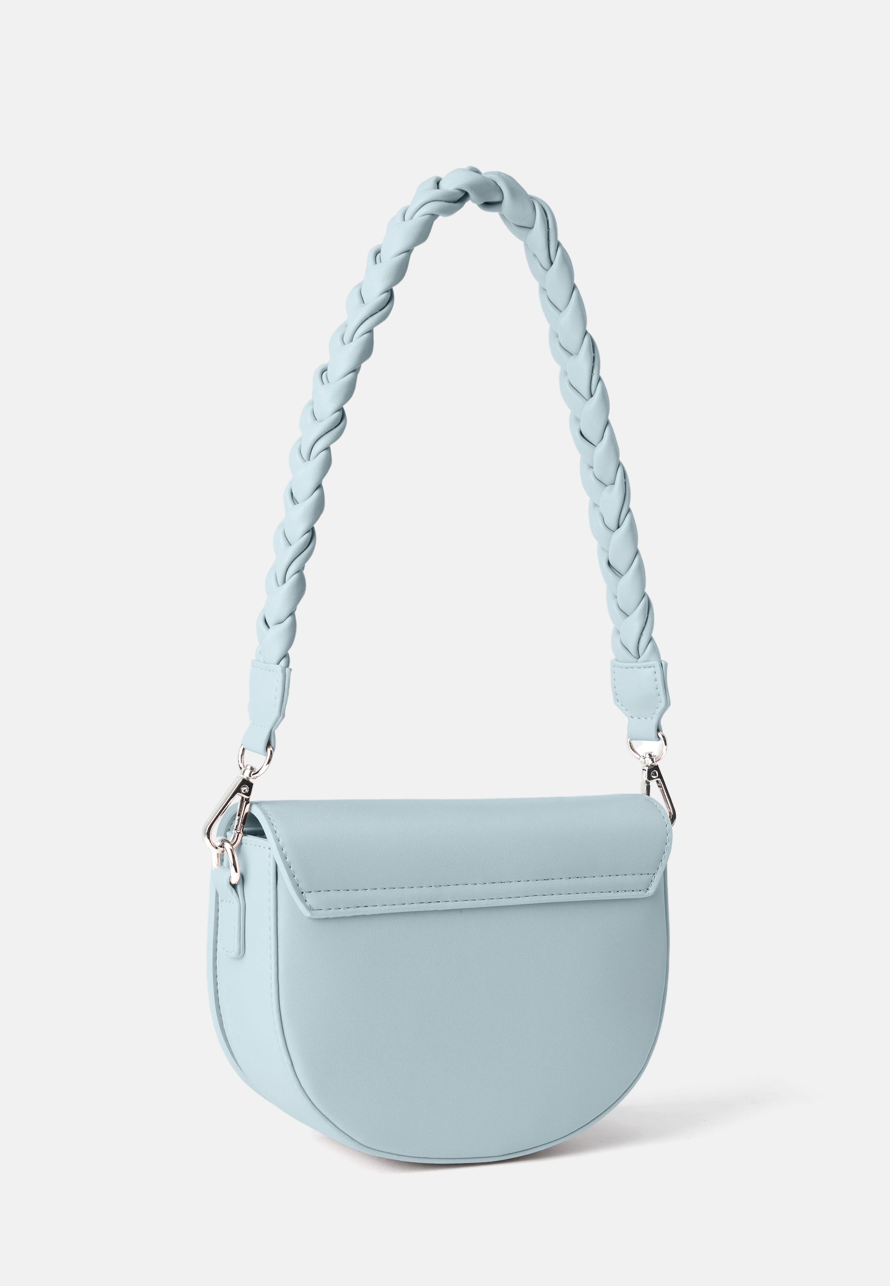 Seidenfelt - Handtaschen>Damen>Kunstledertaschen>Halbmond Taschen - Melbu Saddle - black / OS-cream / OS-cream / gold metal / OS-ice blue / OS-powder rose / OS-powder rose/gold metal / OS