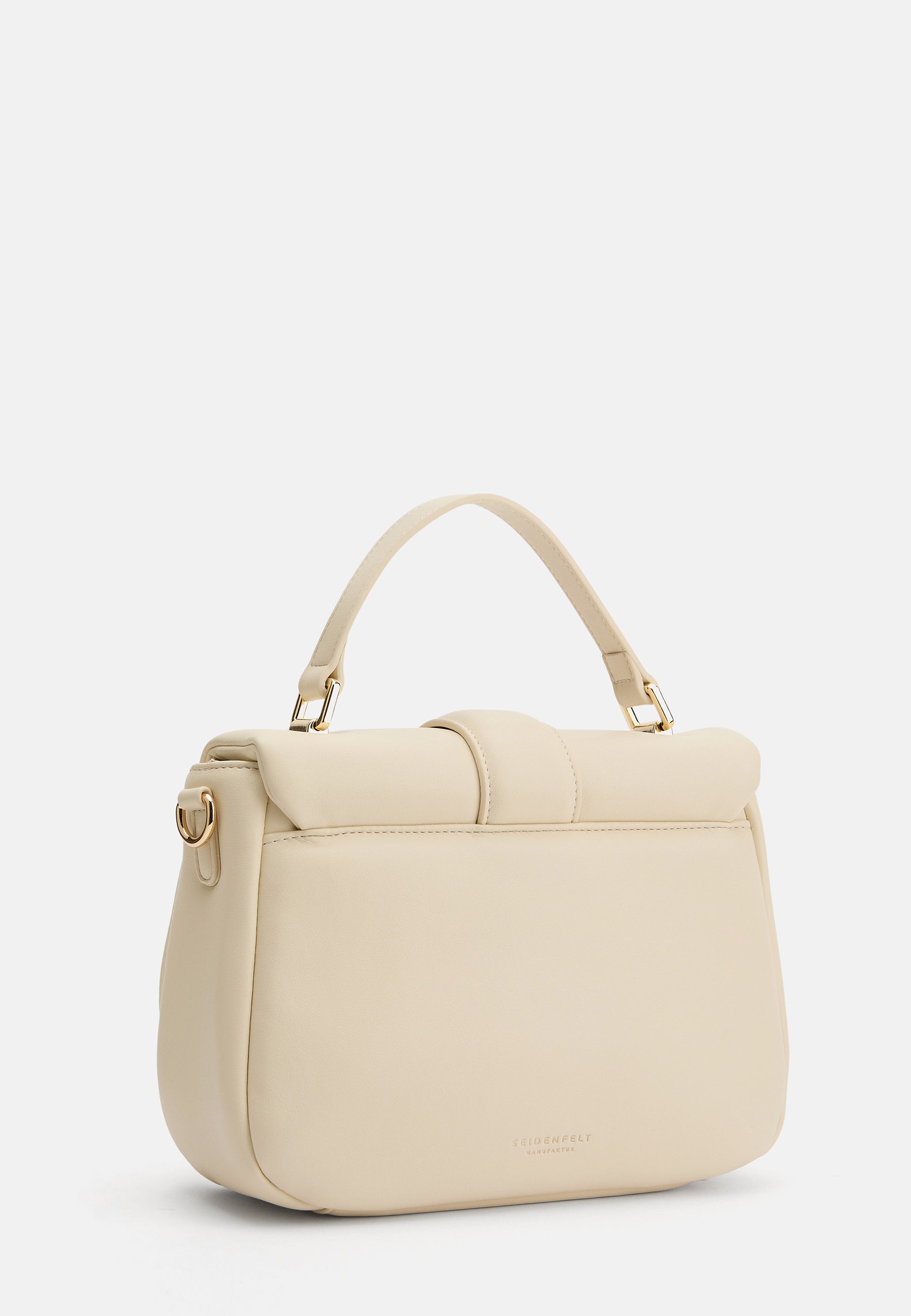 Seidenfelt - Handtaschen>Damen>Kunstledertaschen>Hand Taschen - Evje Top Handle Bag - black / OS-cream / OS-light sand / OS