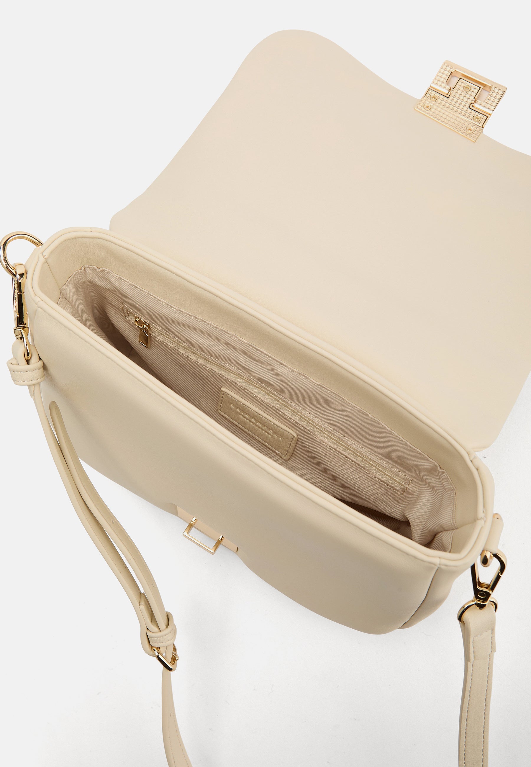 Seidenfelt - Handtaschen>Damen>Kunstledertaschen>Hand Taschen - Evje Top Handle Bag - black / OS-cream / OS-light sand / OS