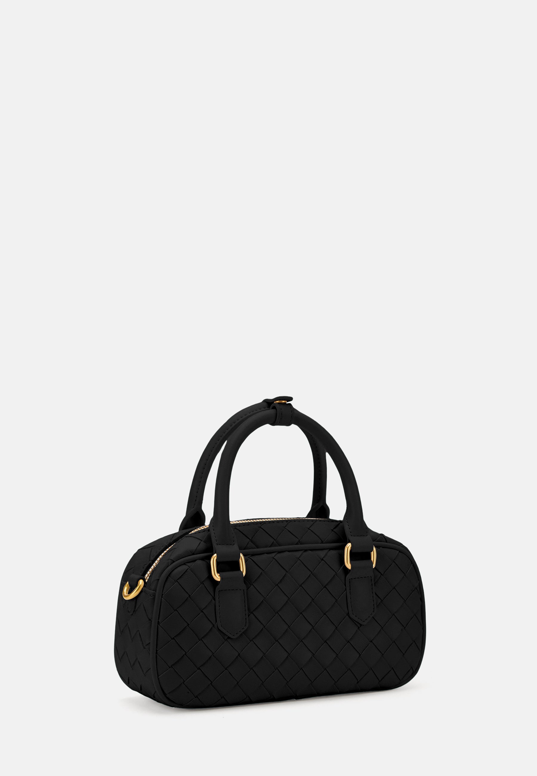 Seidenfelt - Handtaschen>Damen>Kunstledertaschen>Hand Taschen - Kinna Bowling Bag - black / OS-shy yellow / OS