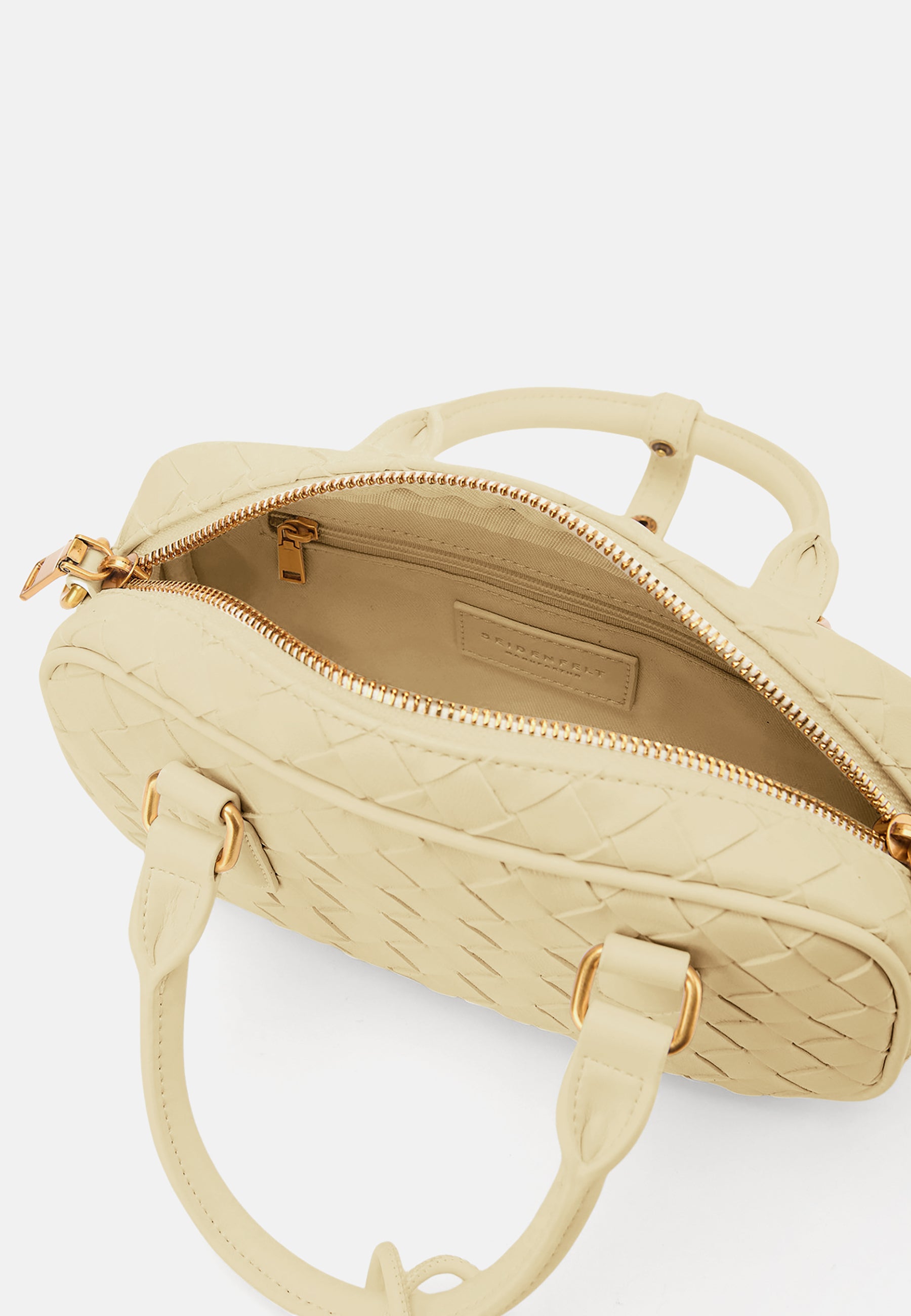 Seidenfelt - Handtaschen>Damen>Kunstledertaschen>Hand Taschen - Kinna Bowling Bag - black / OS-shy yellow / OS