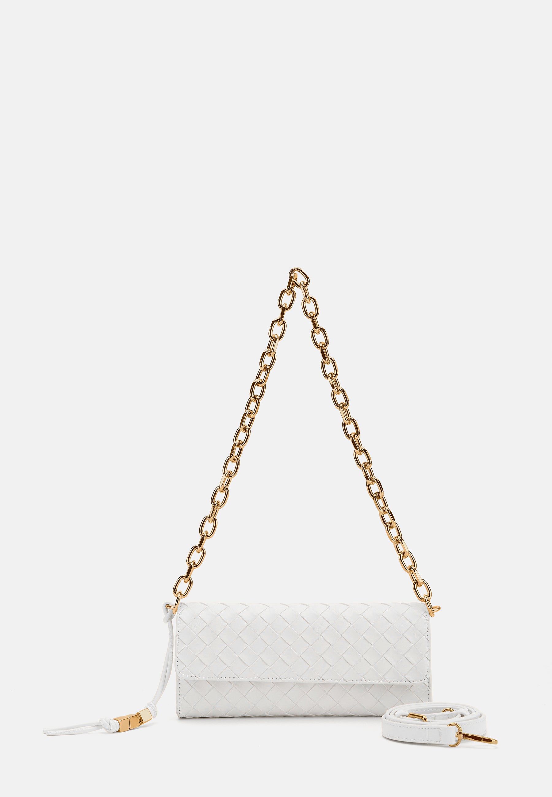 Seidenfelt - Handtaschen>Damen>Kunstledertaschen>Hand Taschen - Kinna Clutch Wallet - black / OS-bright white / OS