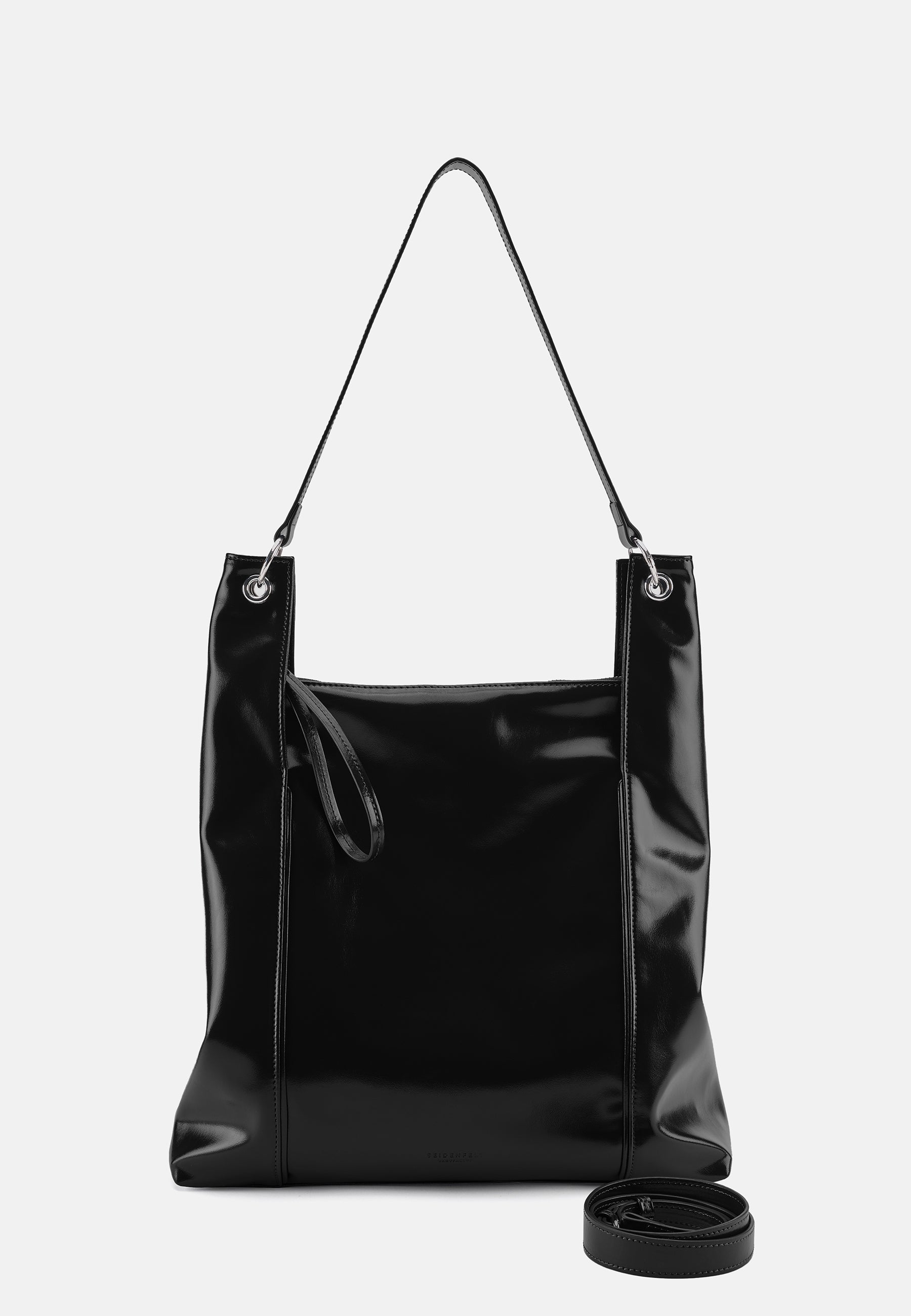 Seidenfelt - Handtaschen>Damen>Kunstledertaschen>Hobo Taschen - Delary Hobo - black / OS-dark chocolate / OS-deep red / OS