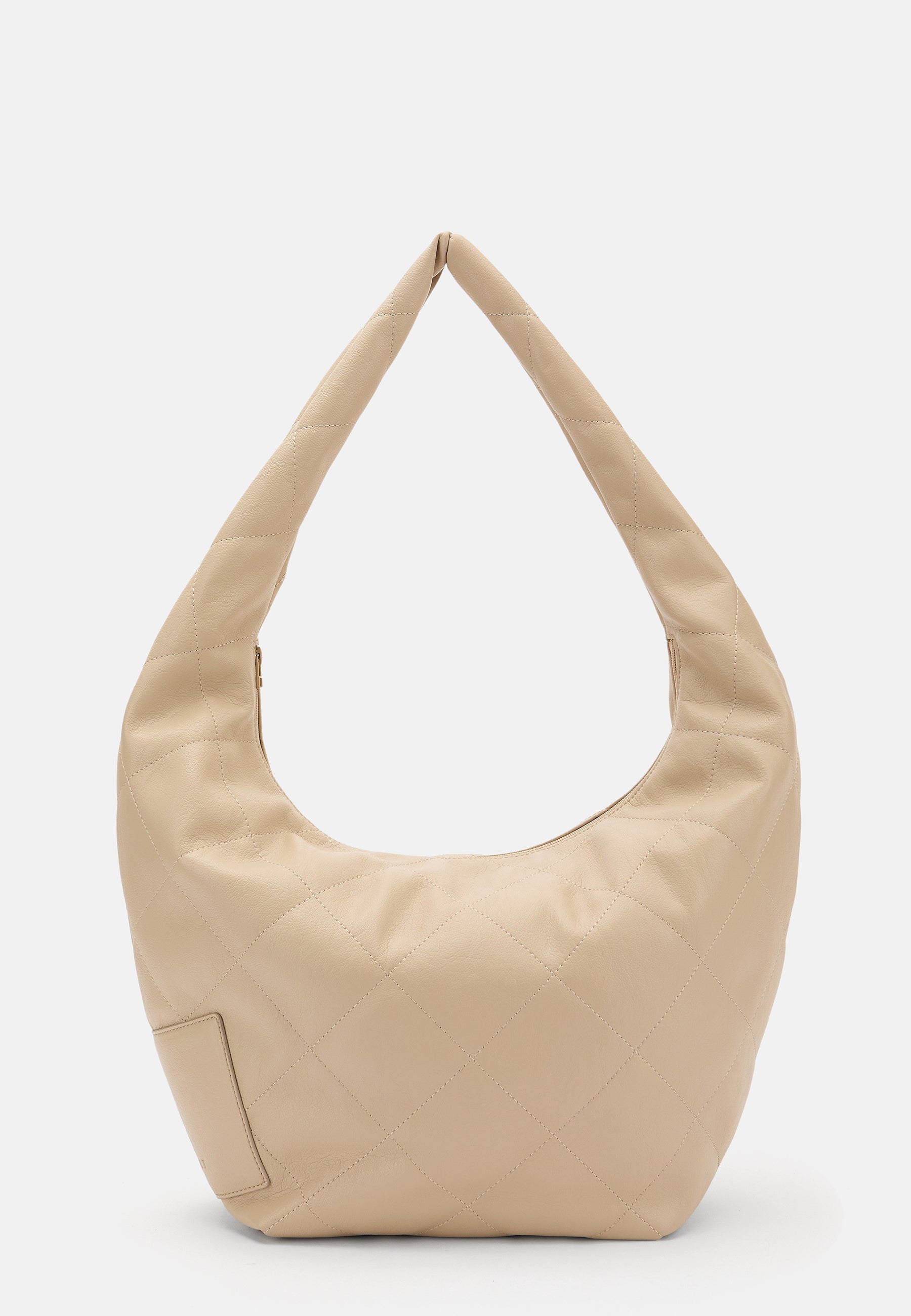 Seidenfelt - Handtaschen>Damen>Kunstledertaschen>Hobo Taschen - Evenes Hobo - light sand / OS-silver / OS-sage / OS