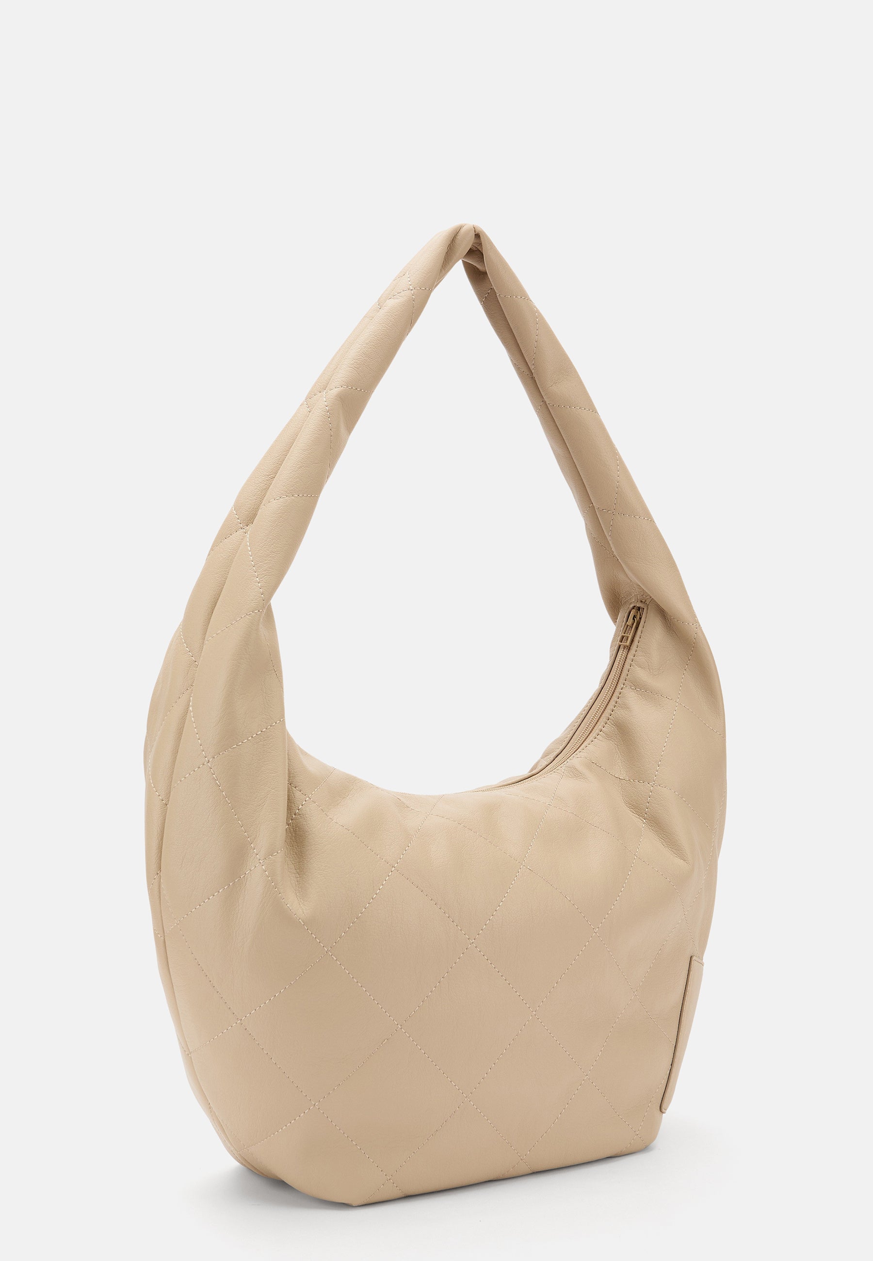 Seidenfelt - Handtaschen>Damen>Kunstledertaschen>Hobo Taschen - Evenes Hobo - light sand / OS-silver / OS-sage / OS