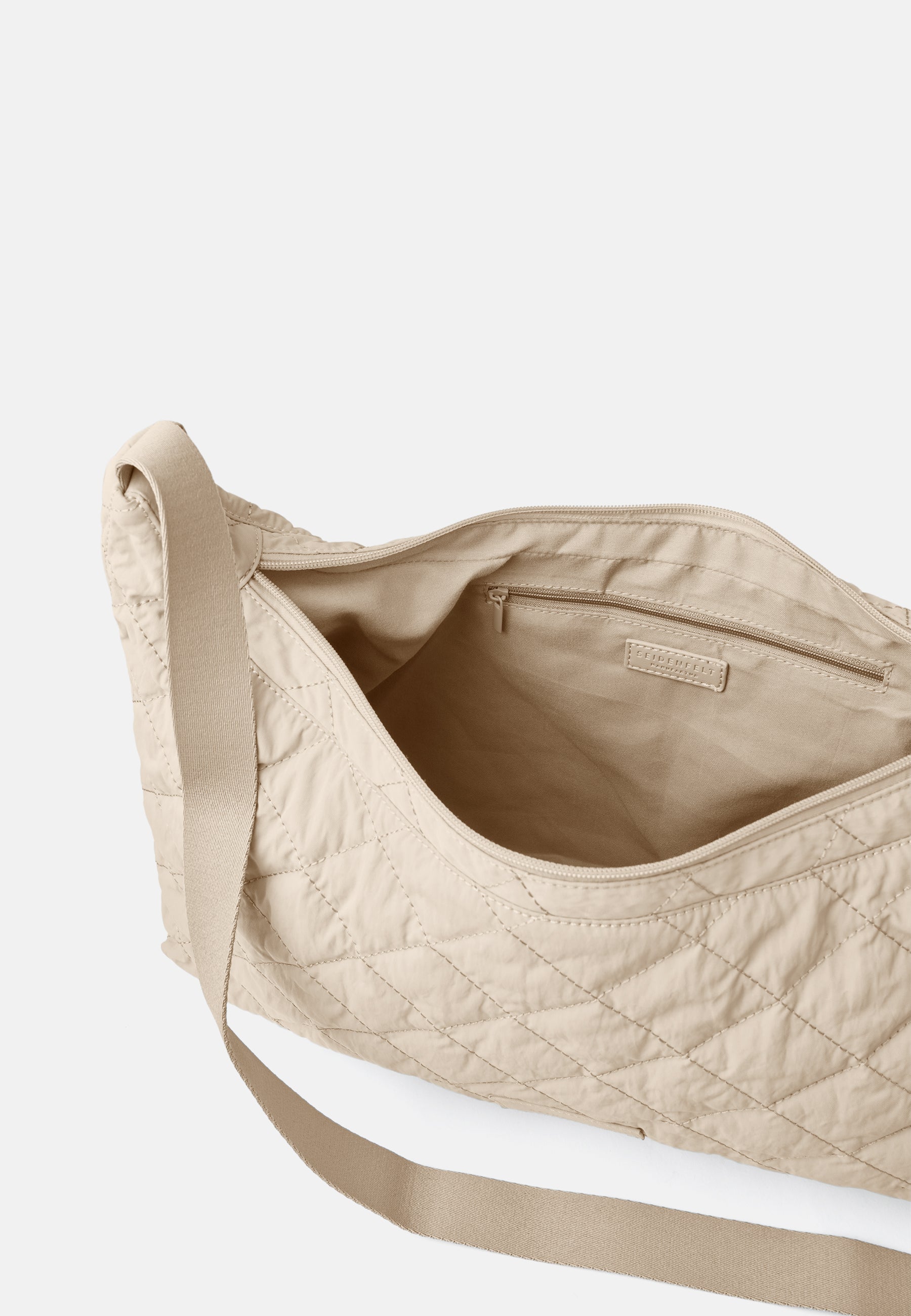 Seidenfelt - Handtaschen>Damen>Kunstledertaschen>Crossbody Taschen - Hetta Hobo - black / OS-buttermilk / OS-chai latte / OS-ice blue / OS