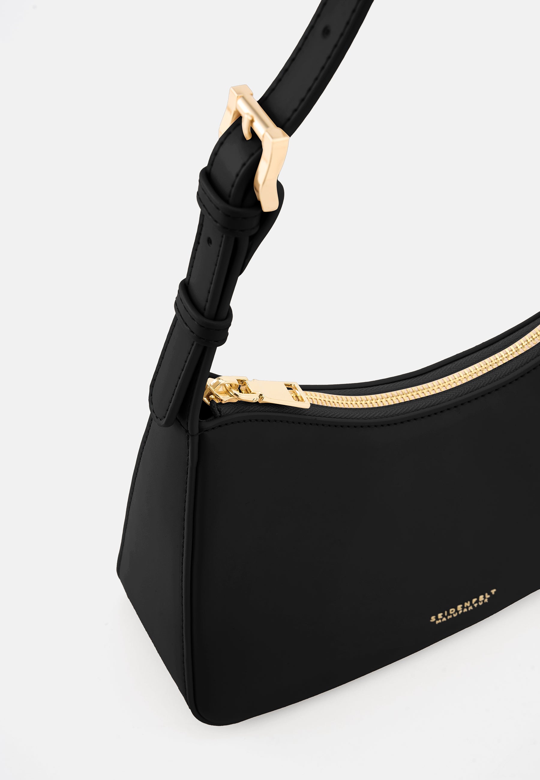 Seidenfelt - Handtaschen>Damen>Kunstledertaschen>Schulter Taschen - Arvaja Small Shoulderbag - black / OS-toffee / OS-stone / OS