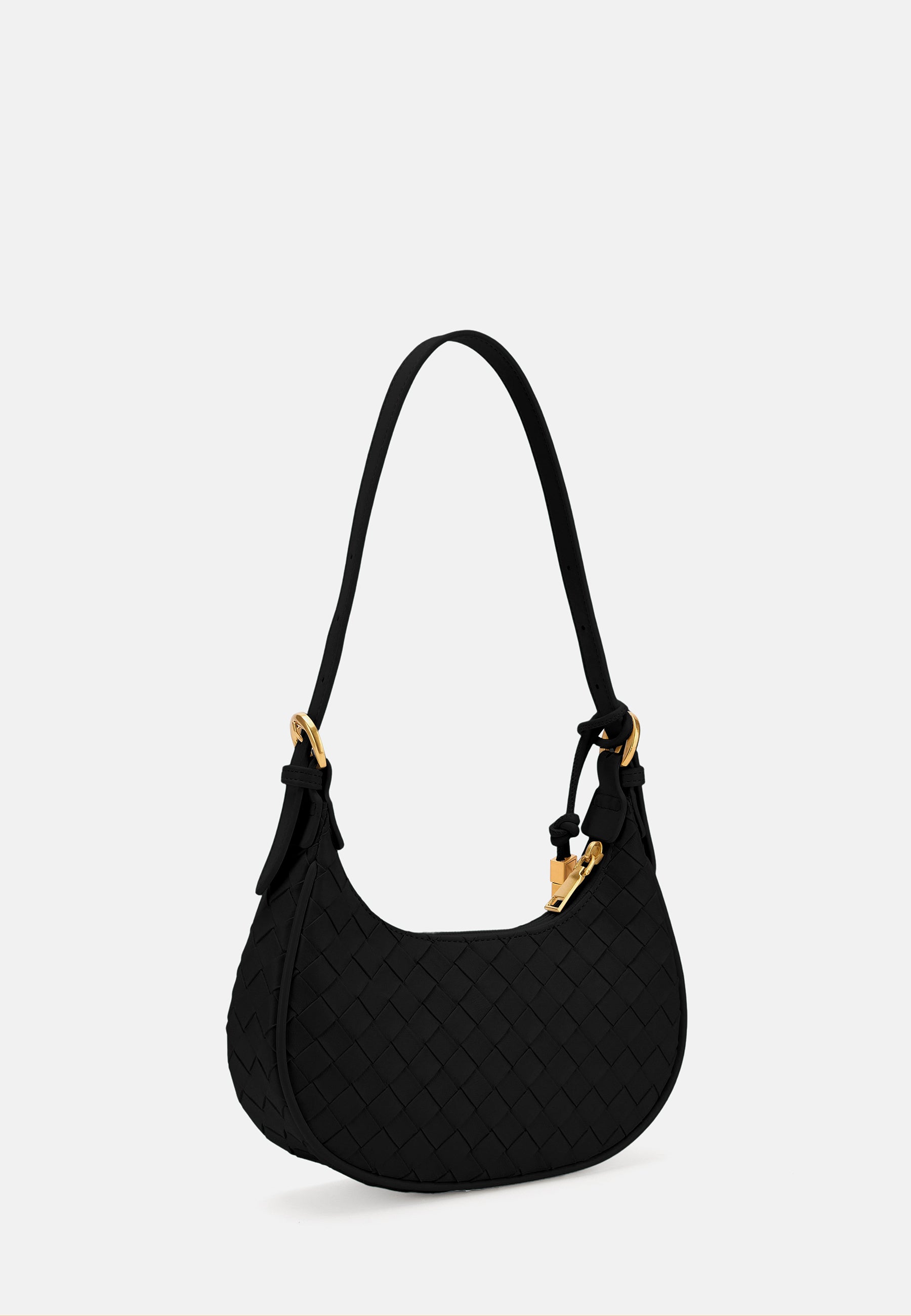 Seidenfelt - Handtaschen>Damen>Kunstledertaschen>Schulter Taschen - Kinna Round Shoulderbag - black / OS-bright white / OS-shy yellow / OS