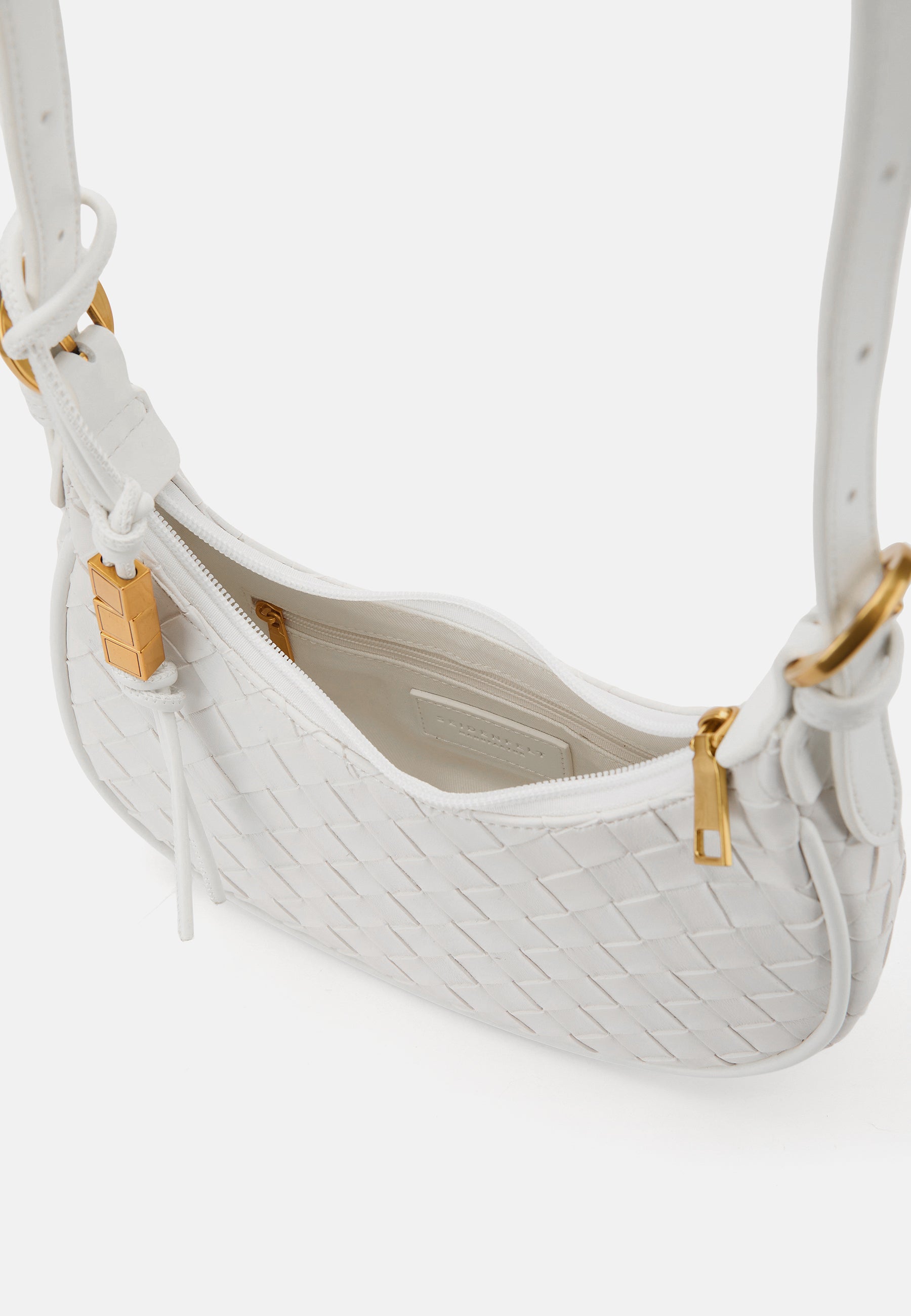 Seidenfelt - Handtaschen>Damen>Kunstledertaschen>Schulter Taschen - Kinna Round Shoulderbag - black / OS-bright white / OS-shy yellow / OS